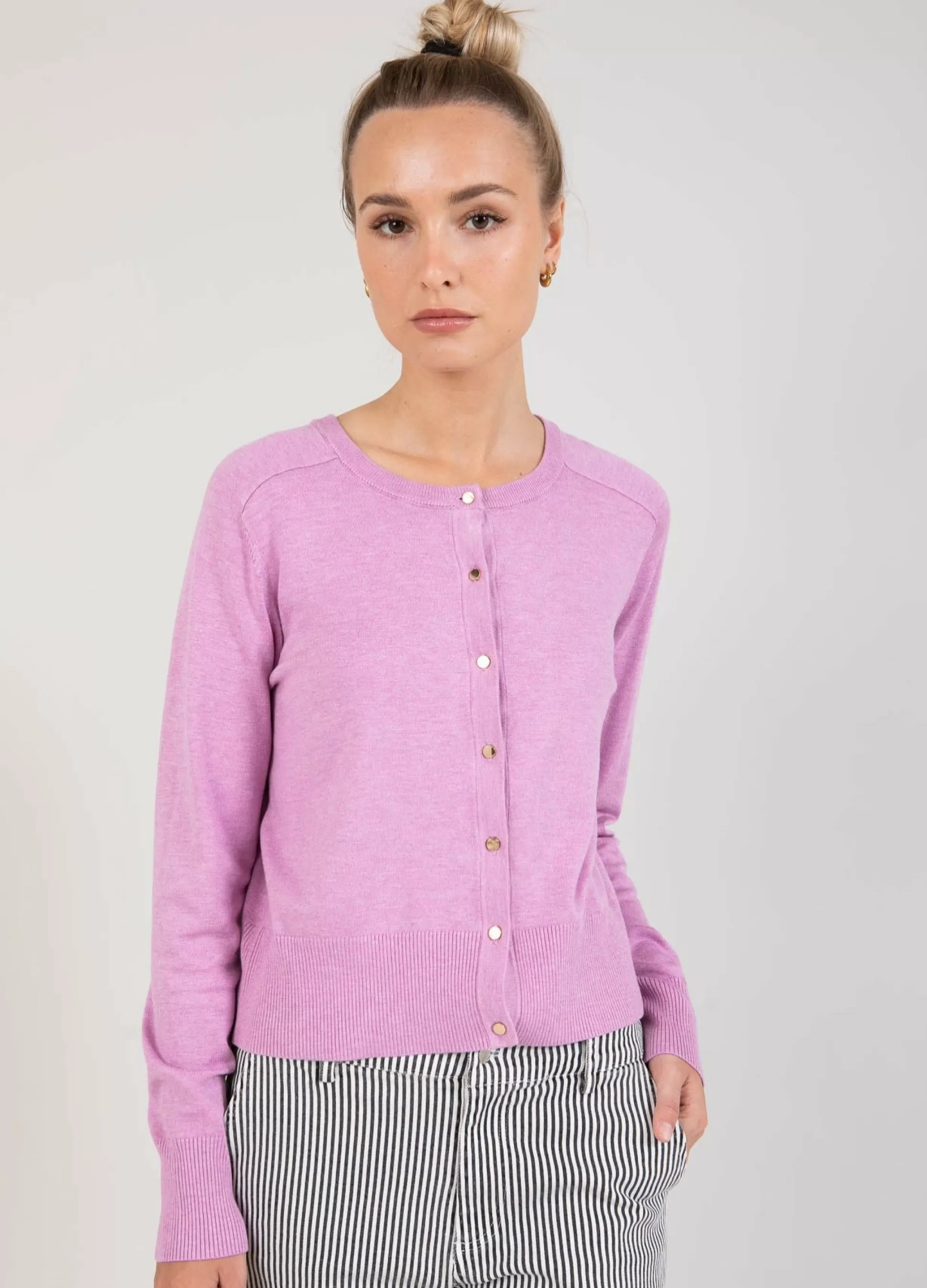 Coster Copenhagen Cc Heart Belle Cardigan Dust Pink Sale