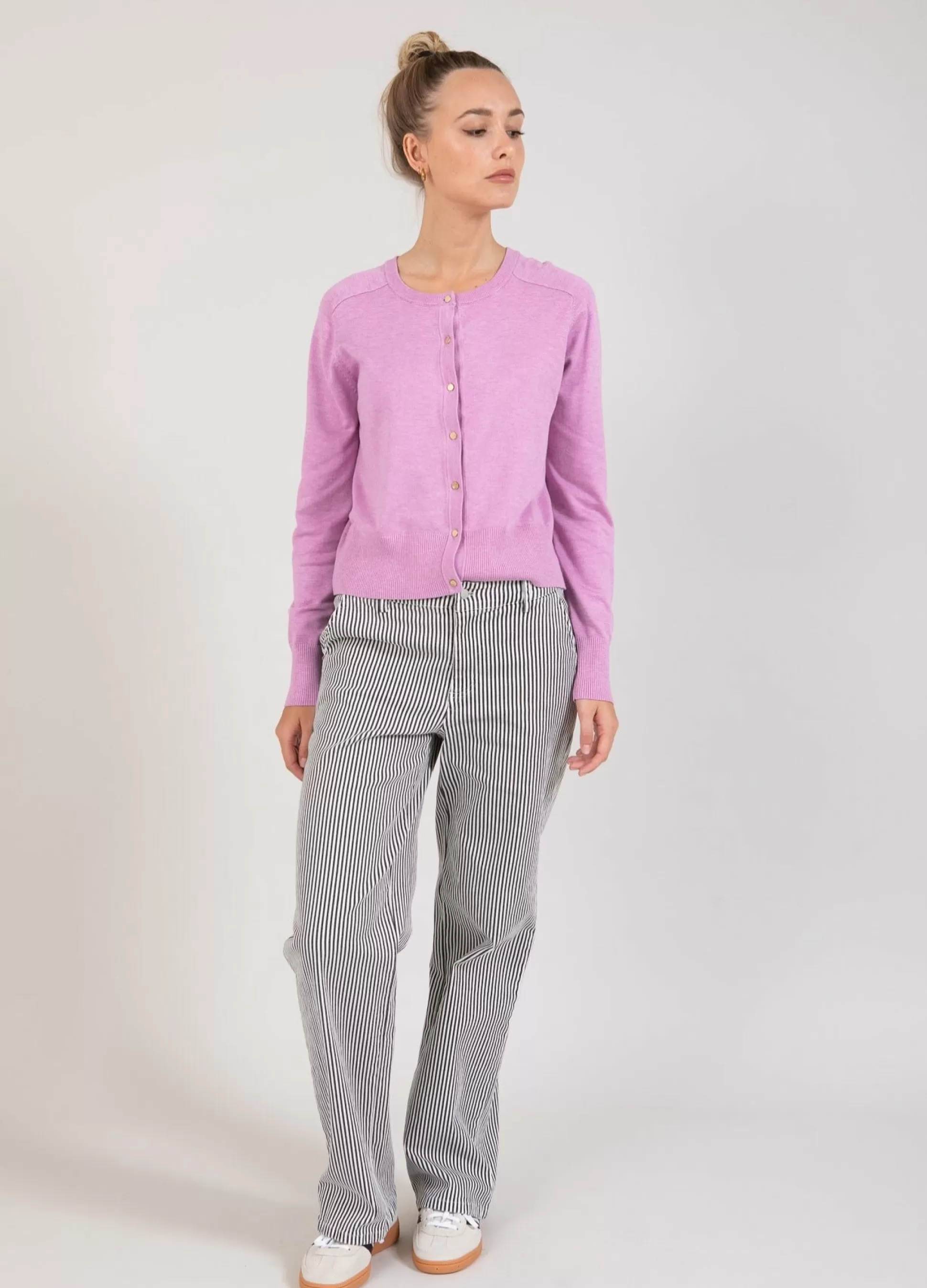 Coster Copenhagen Cc Heart Belle Cardigan Dust Pink Sale