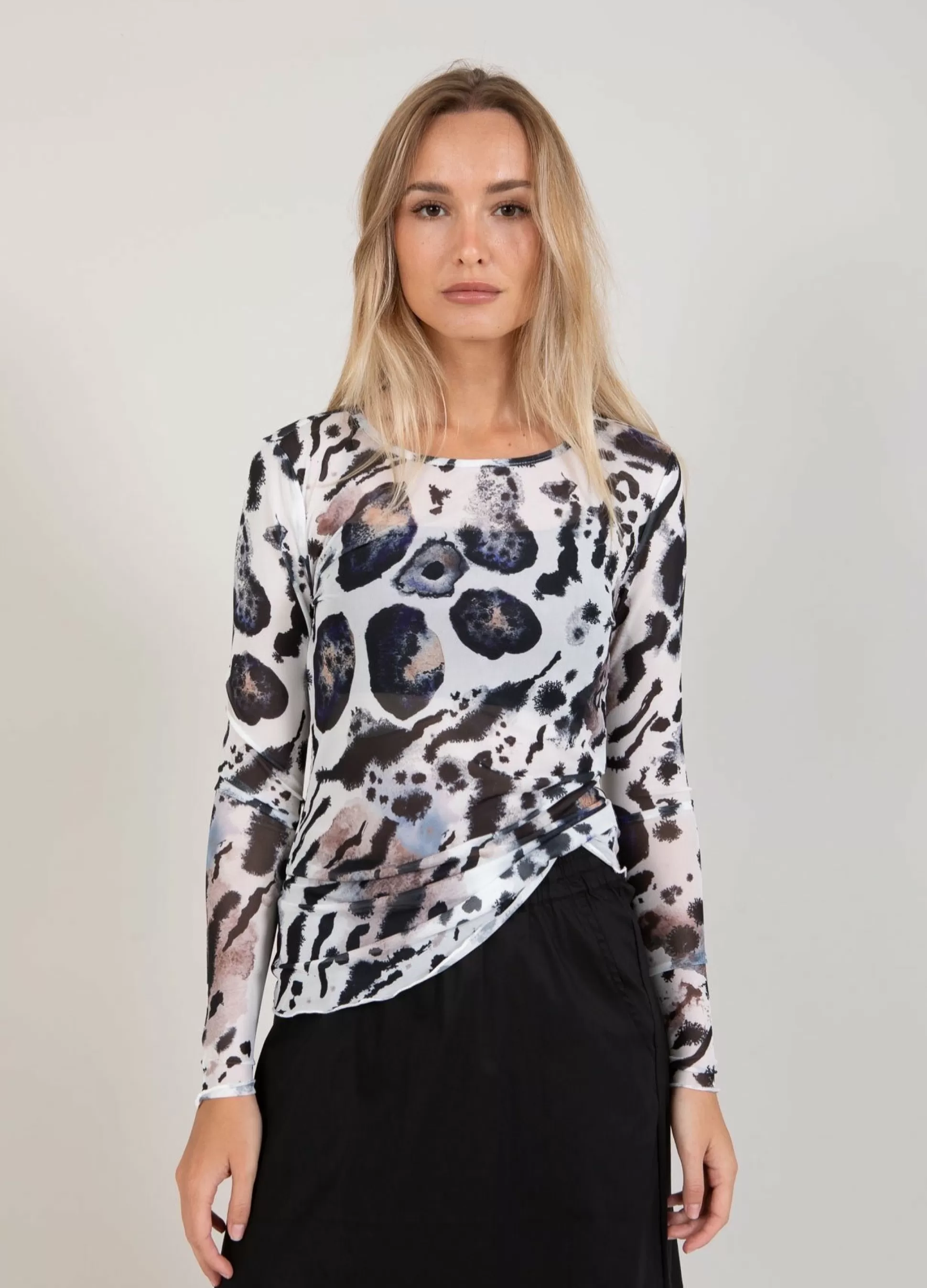 Coster Copenhagen Cc Heart Eve Mesh Blouse Discount