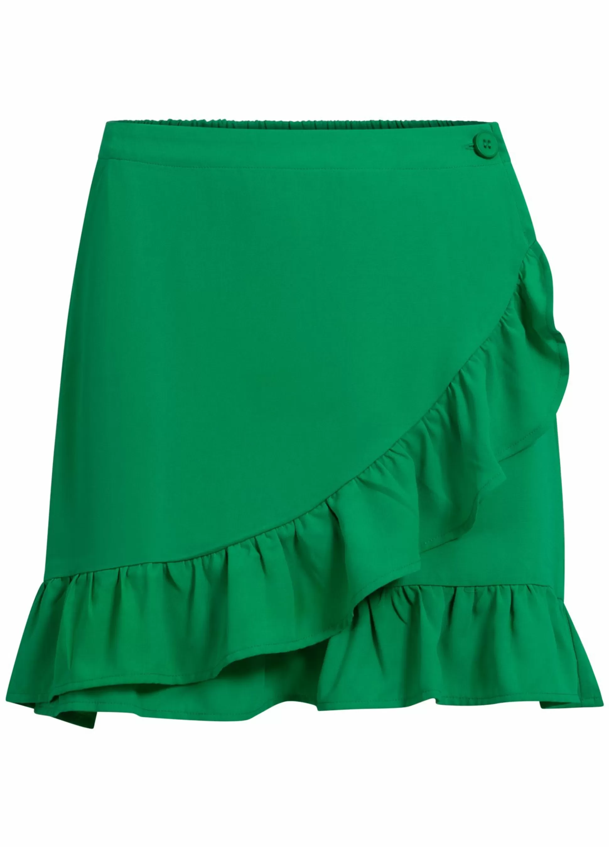 Coster Copenhagen Cc Heart Holly Skirt W. Ruffles Emerald Green Shop