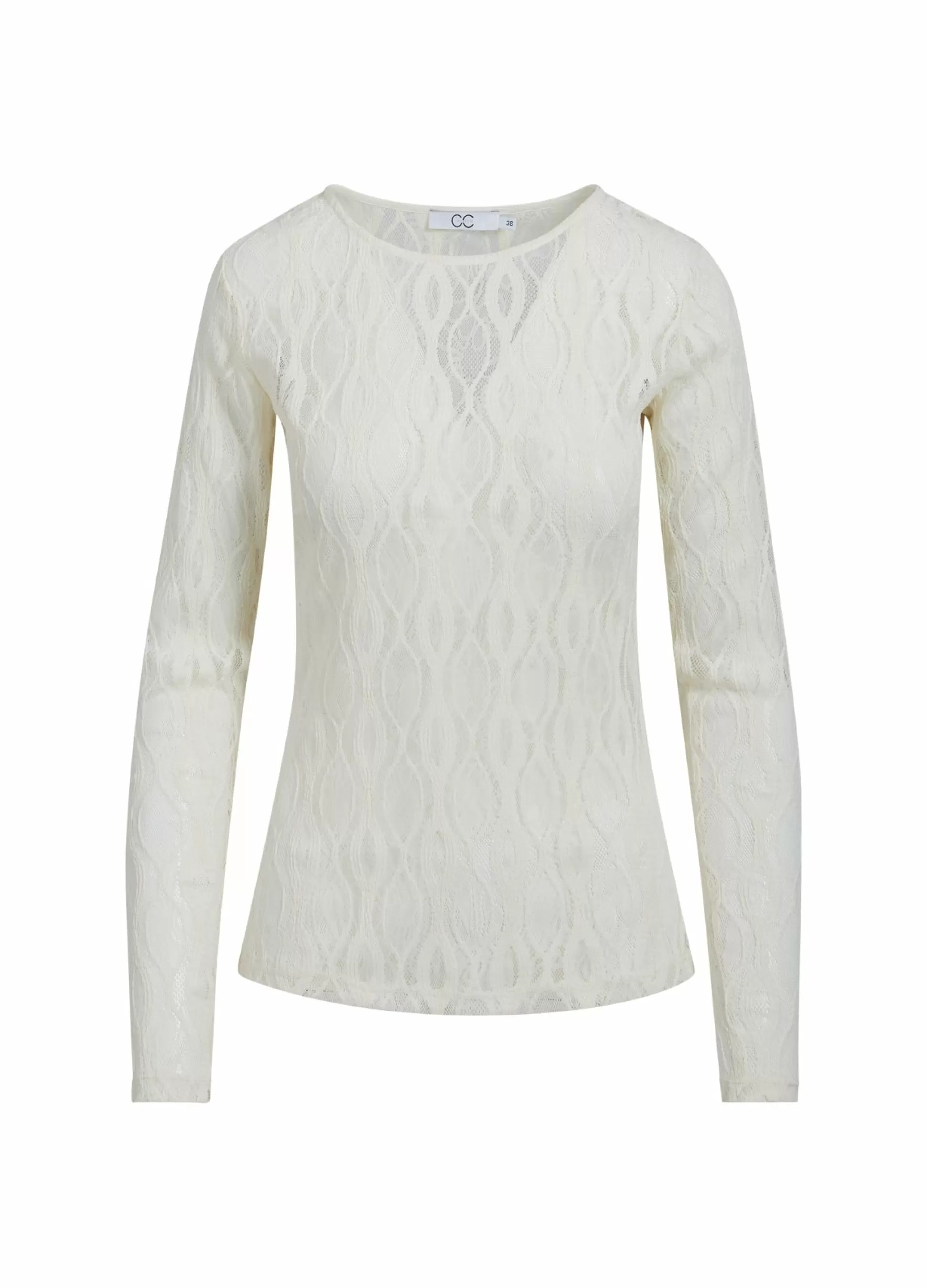 Coster Copenhagen Cc Heart Jojo Lace Top Creme Best Sale
