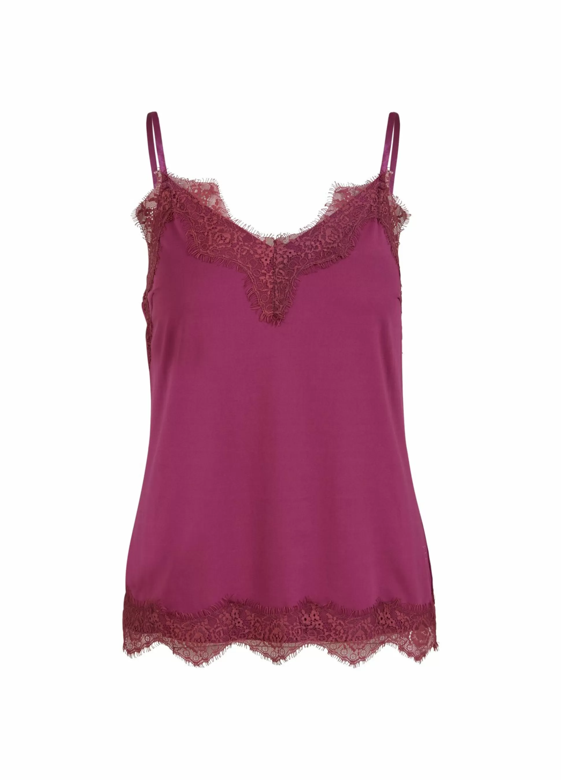 Coster Copenhagen Cc Heart Lace Top Berry Sale