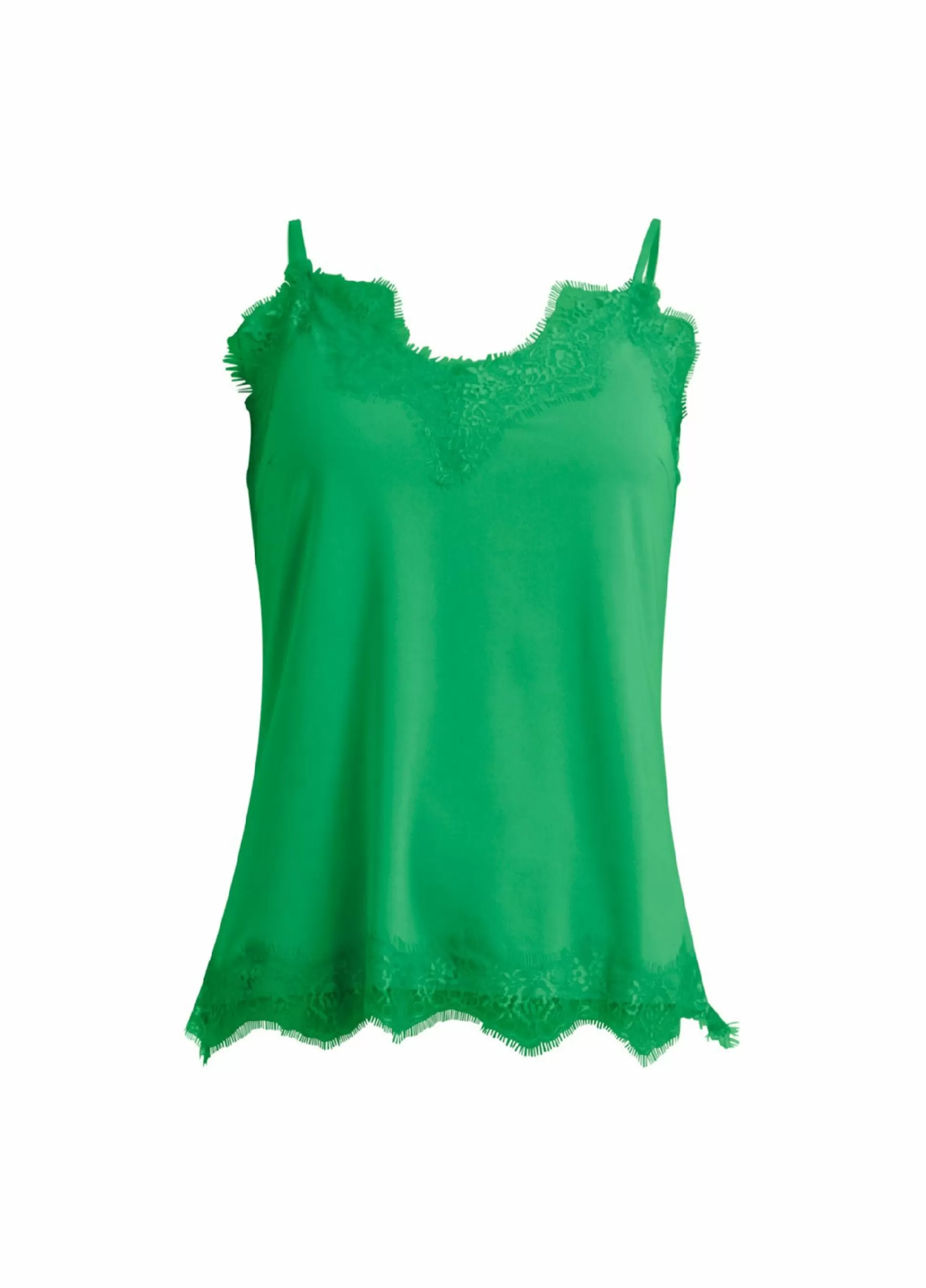 Coster Copenhagen Cc Heart Lace Top Emerald Green Hot