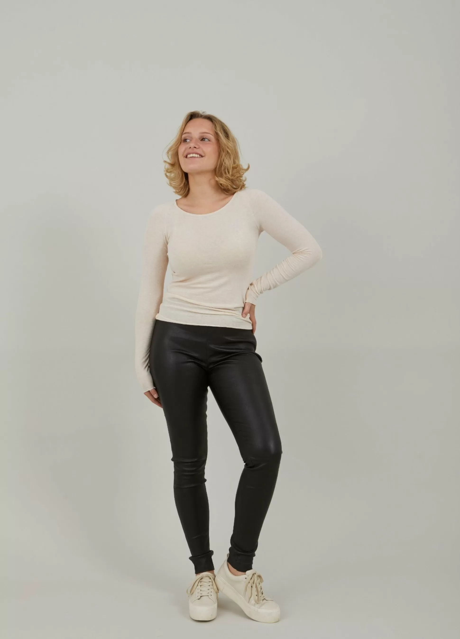 Coster Copenhagen Cc Heart Lana Knit With Long Sleeves Creme Outlet