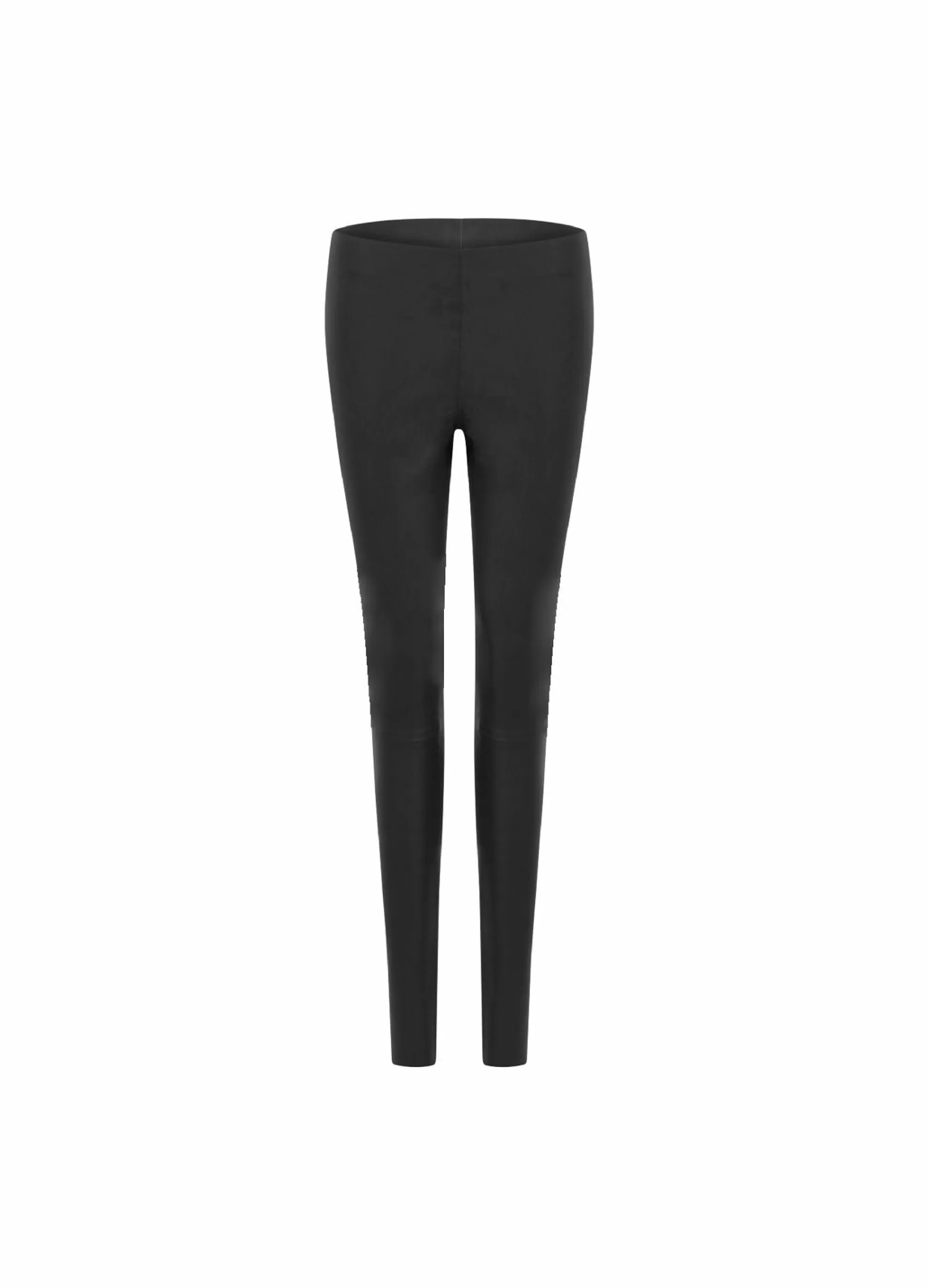 Coster Copenhagen Cc Heart Leggings In Leather Night Brown Sale