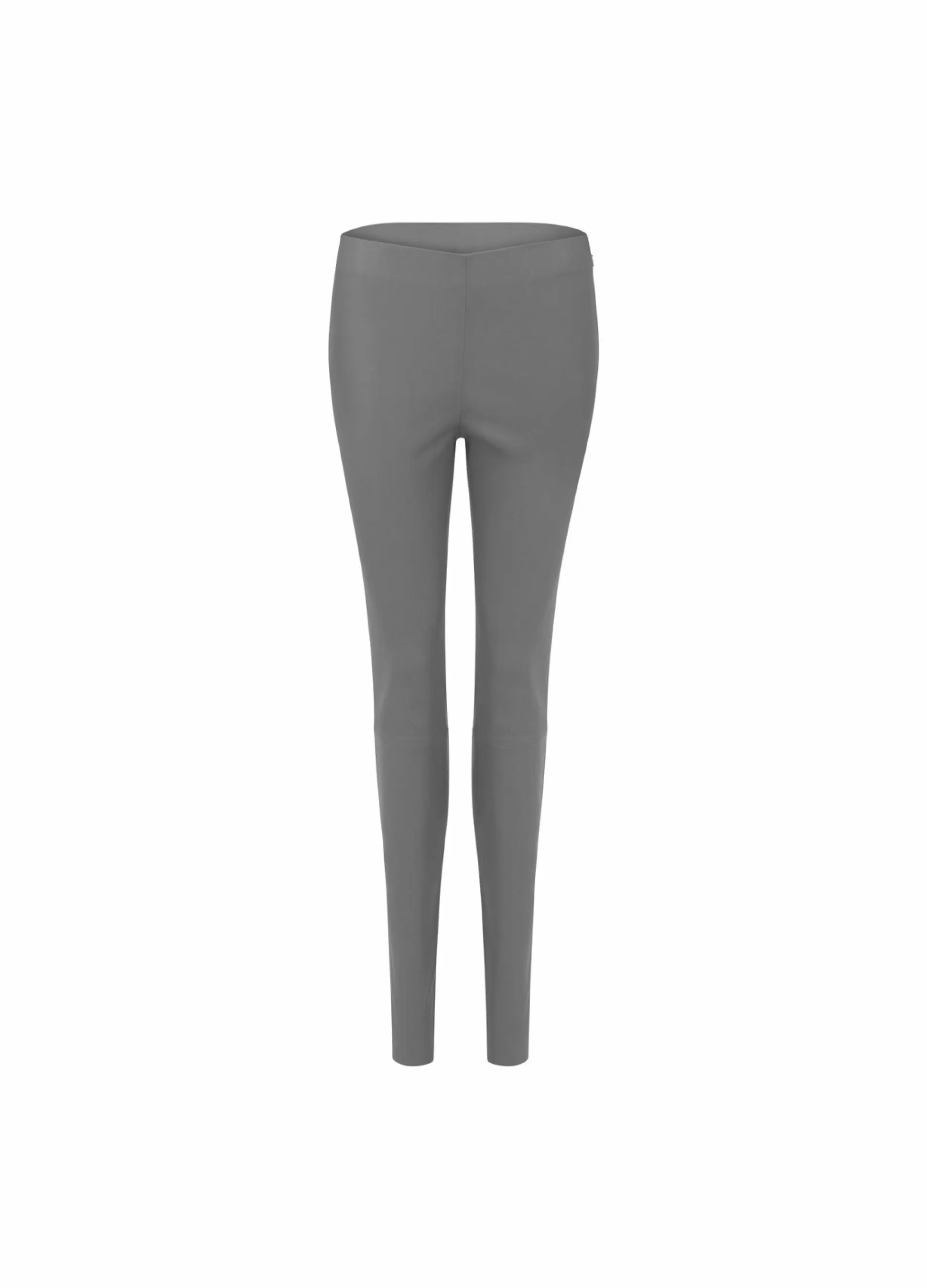 Coster Copenhagen Cc Heart Leggings In Leather Medium Grey Best Sale