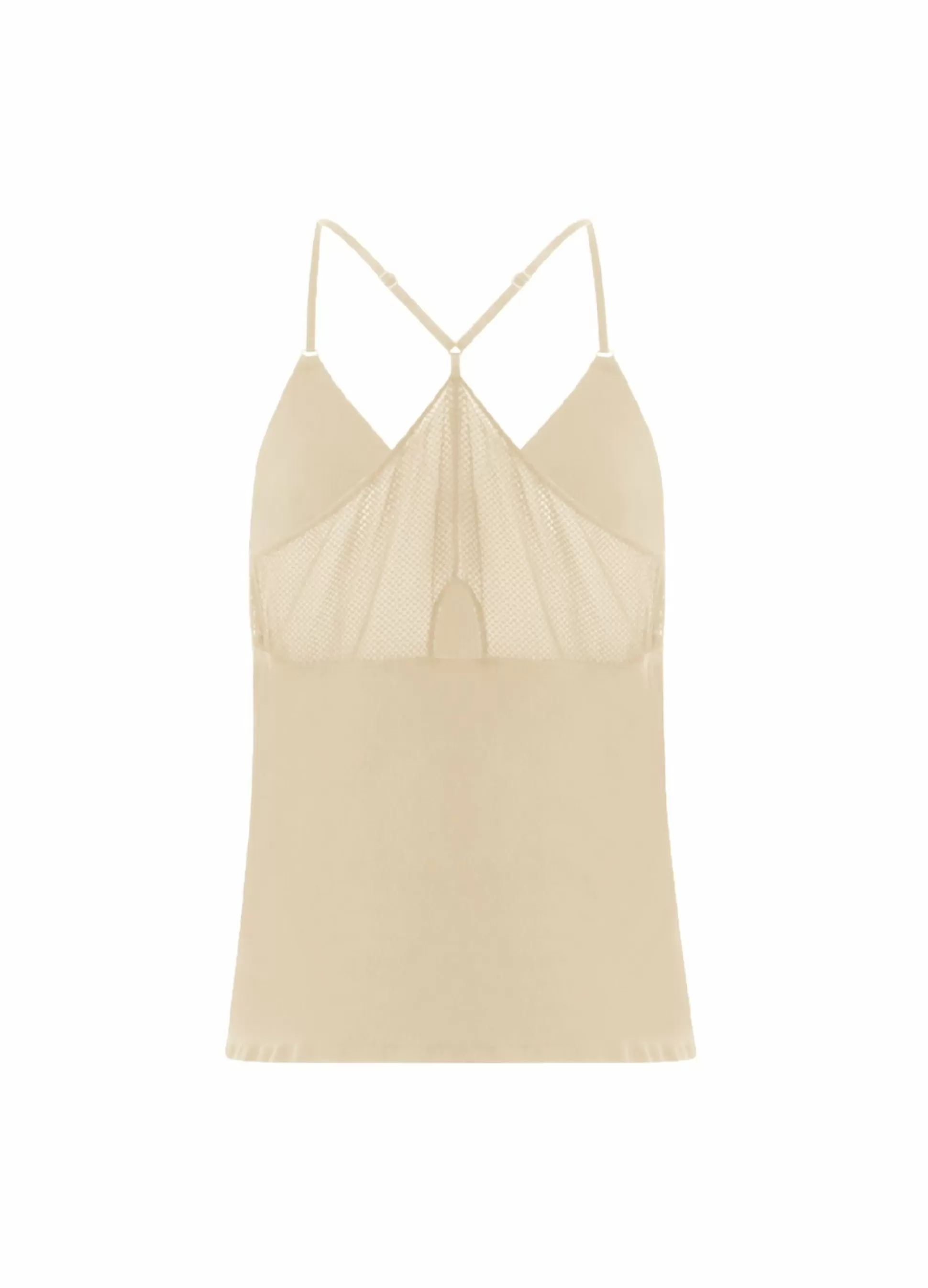 Coster Copenhagen Cc Heart Racerback Top Nude Flash Sale