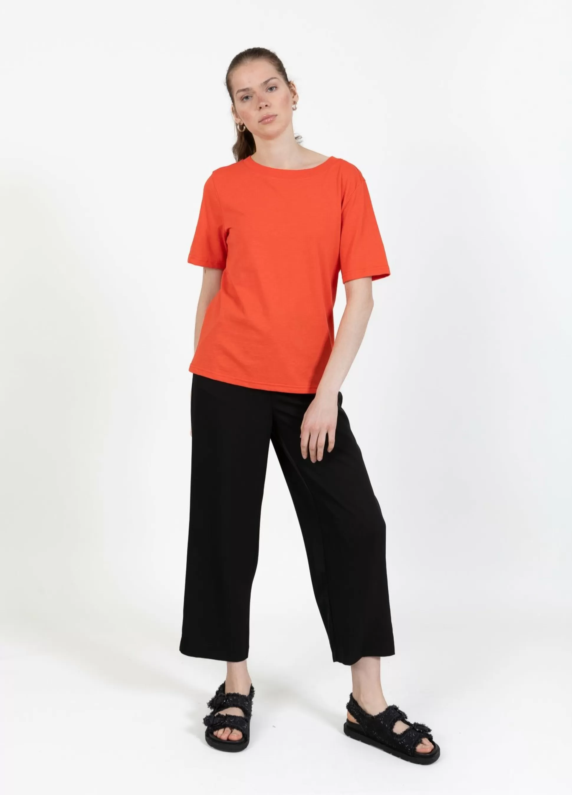 Coster Copenhagen Cc Heart Regular T-Shirt Red Lips Shop