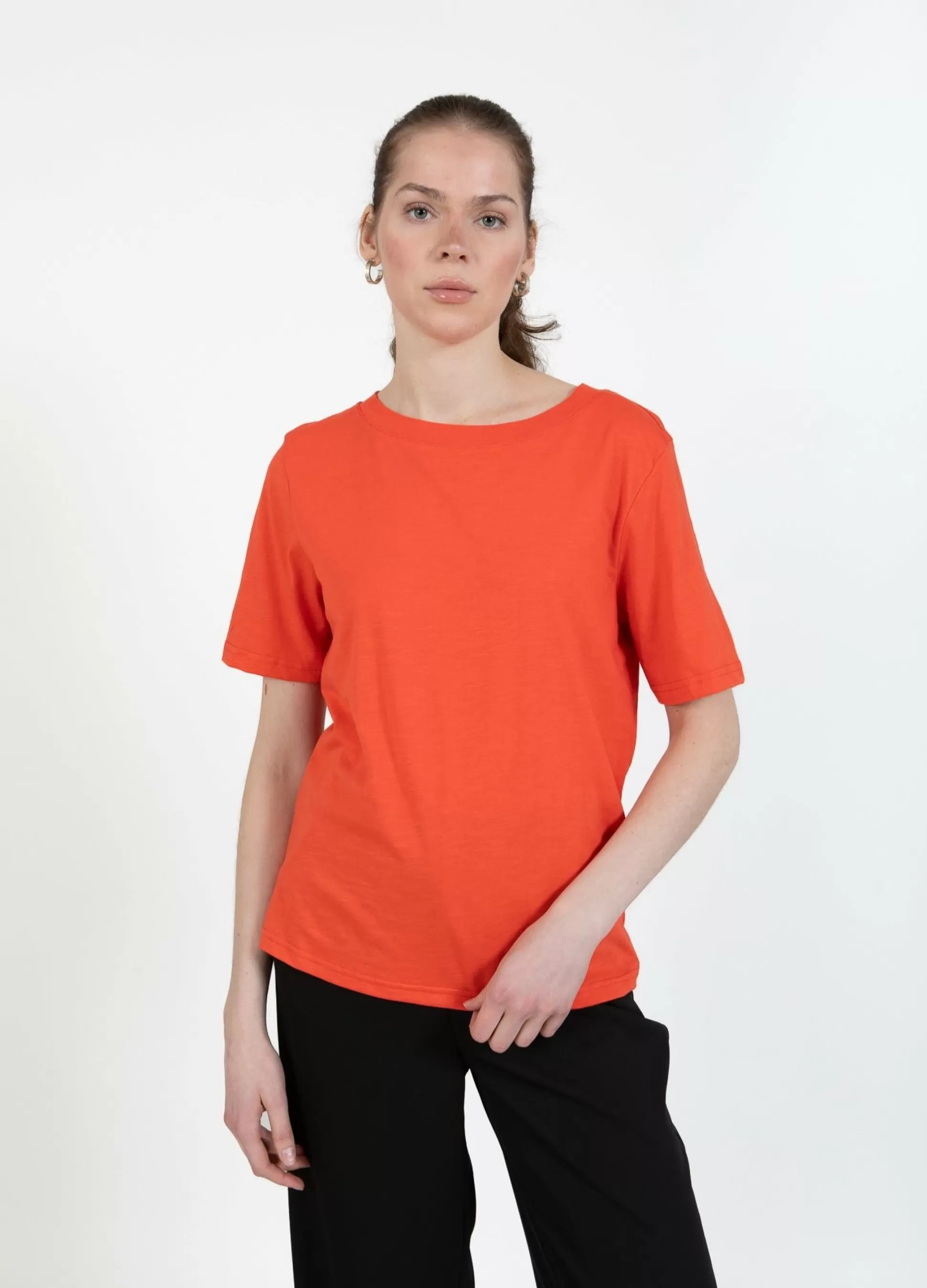 Coster Copenhagen Cc Heart Regular T-Shirt Red Lips Shop