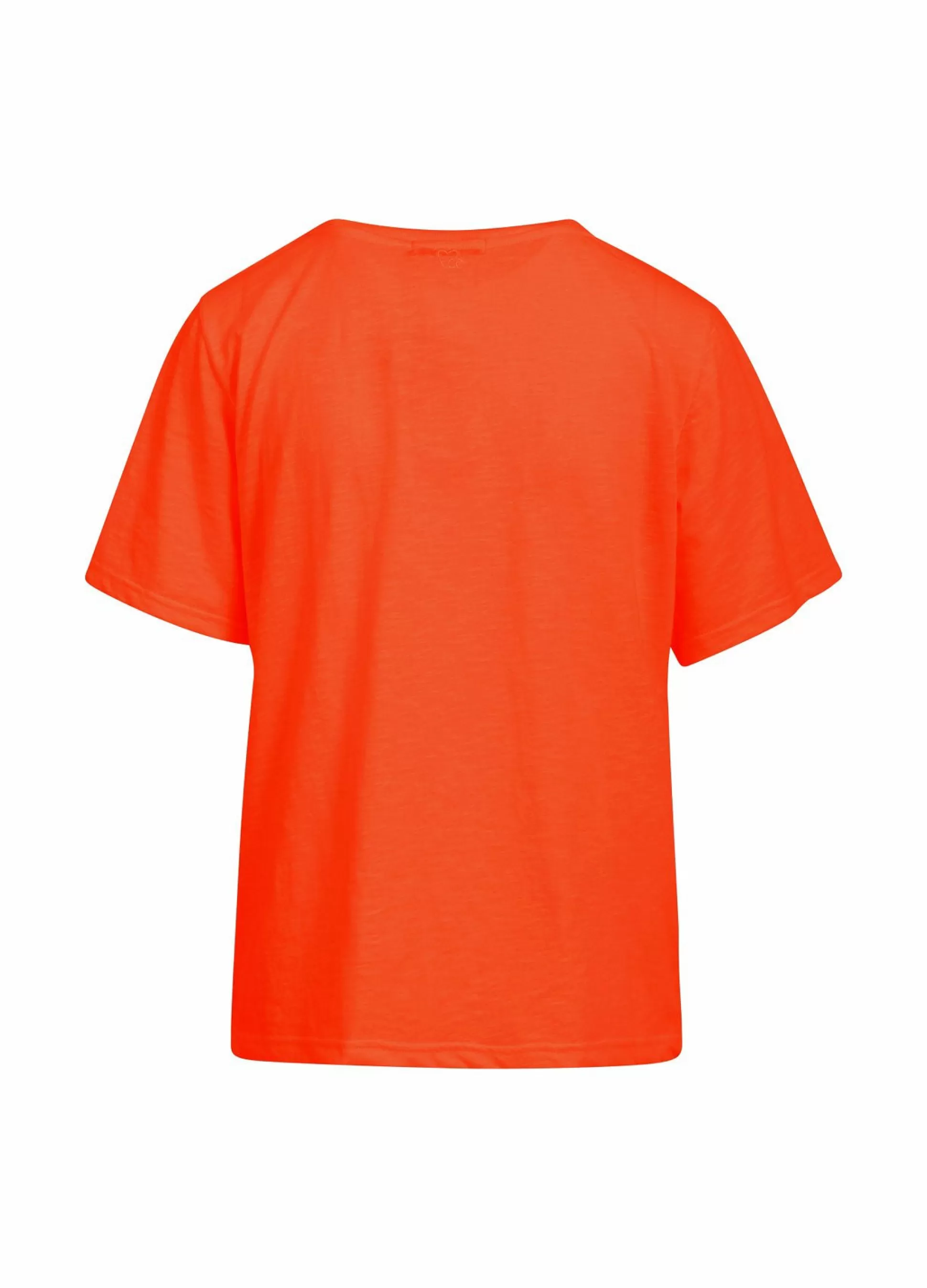 Coster Copenhagen Cc Heart Regular T-Shirt Orange -701 Best Sale