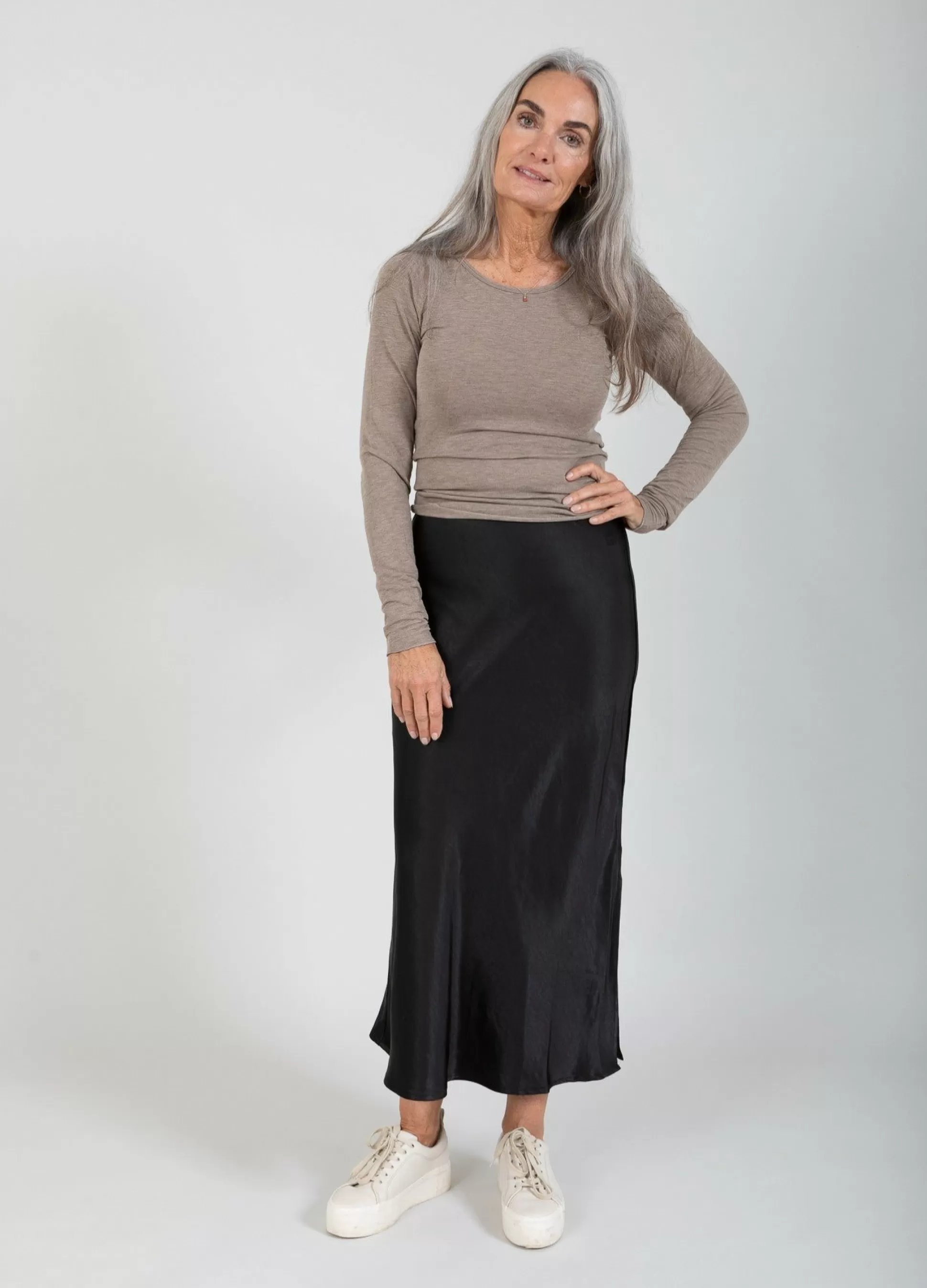 Coster Copenhagen Cc Heart Skyler Midi-Length Skirt Black Online