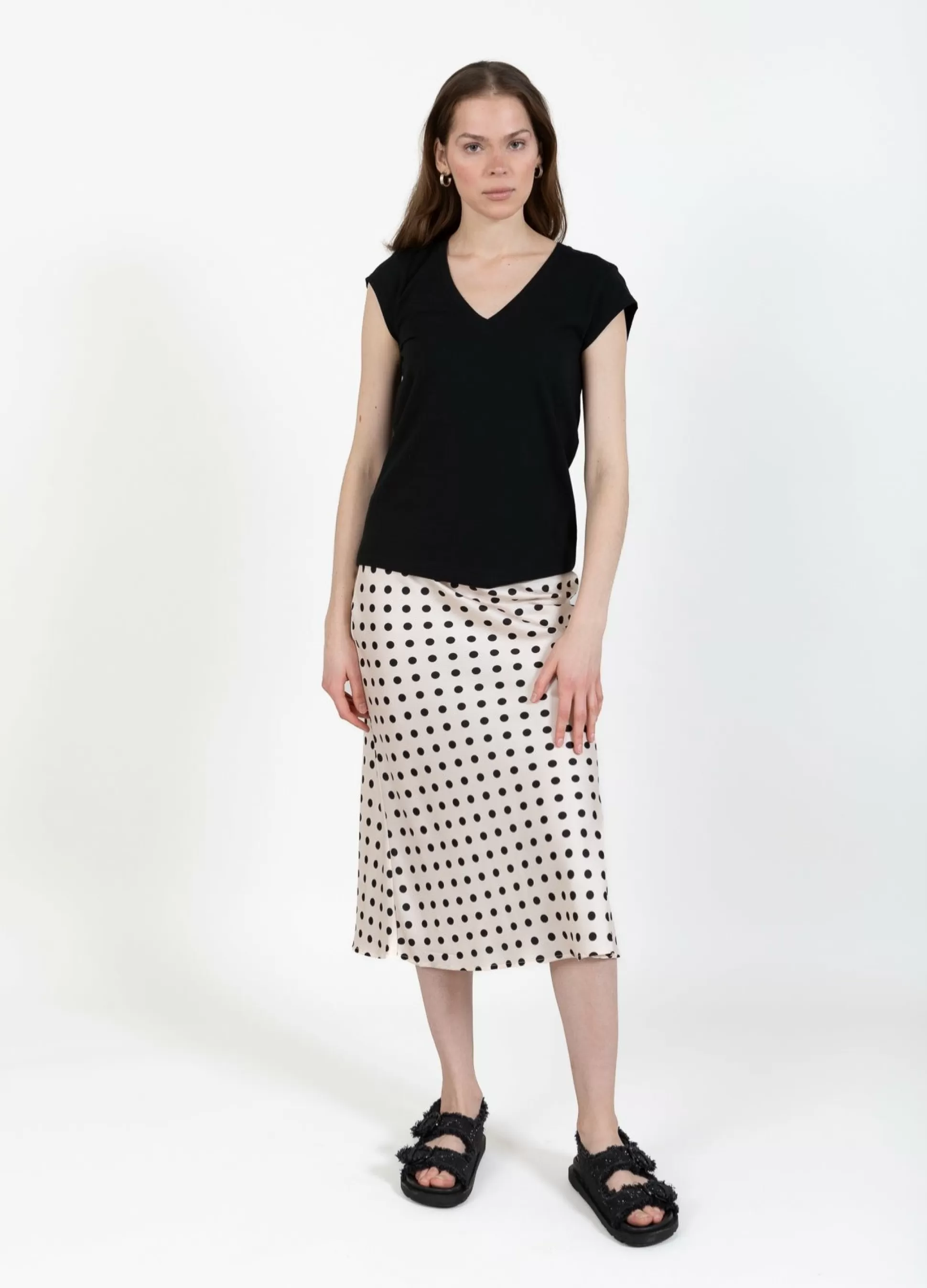 Coster Copenhagen Cc Heart Skyler Satinrock Dot Print Cheap