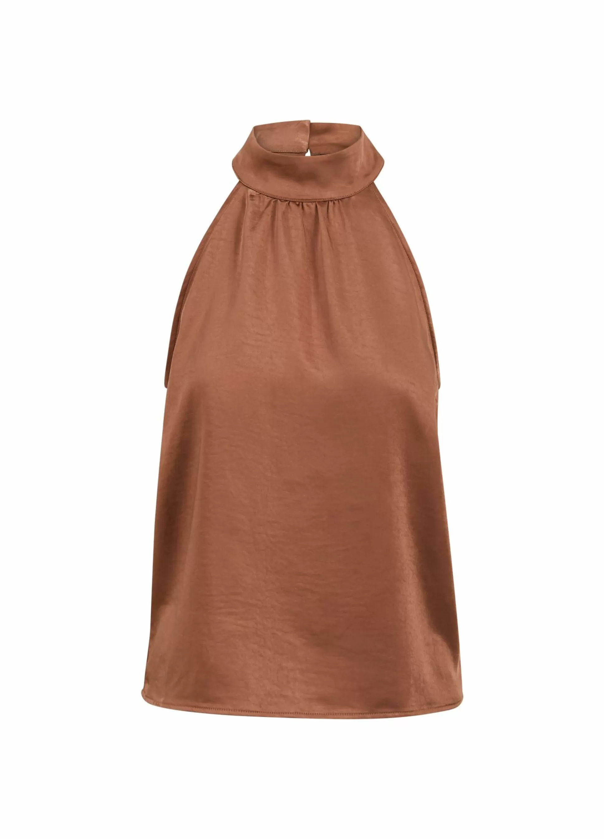 Coster Copenhagen Cc Heart Skyler Top Metallic Brown Cheap