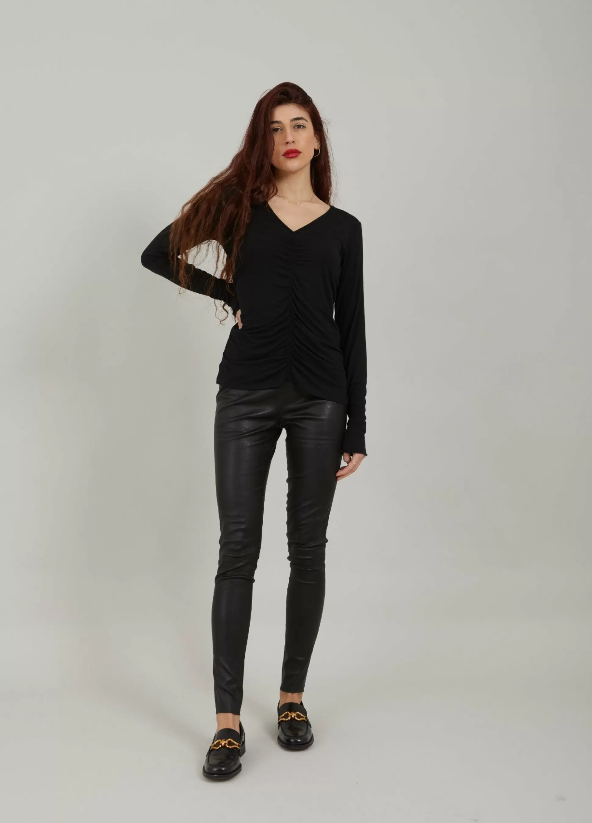 Coster Copenhagen Cc Heart Sofia Blouse Black Hot
