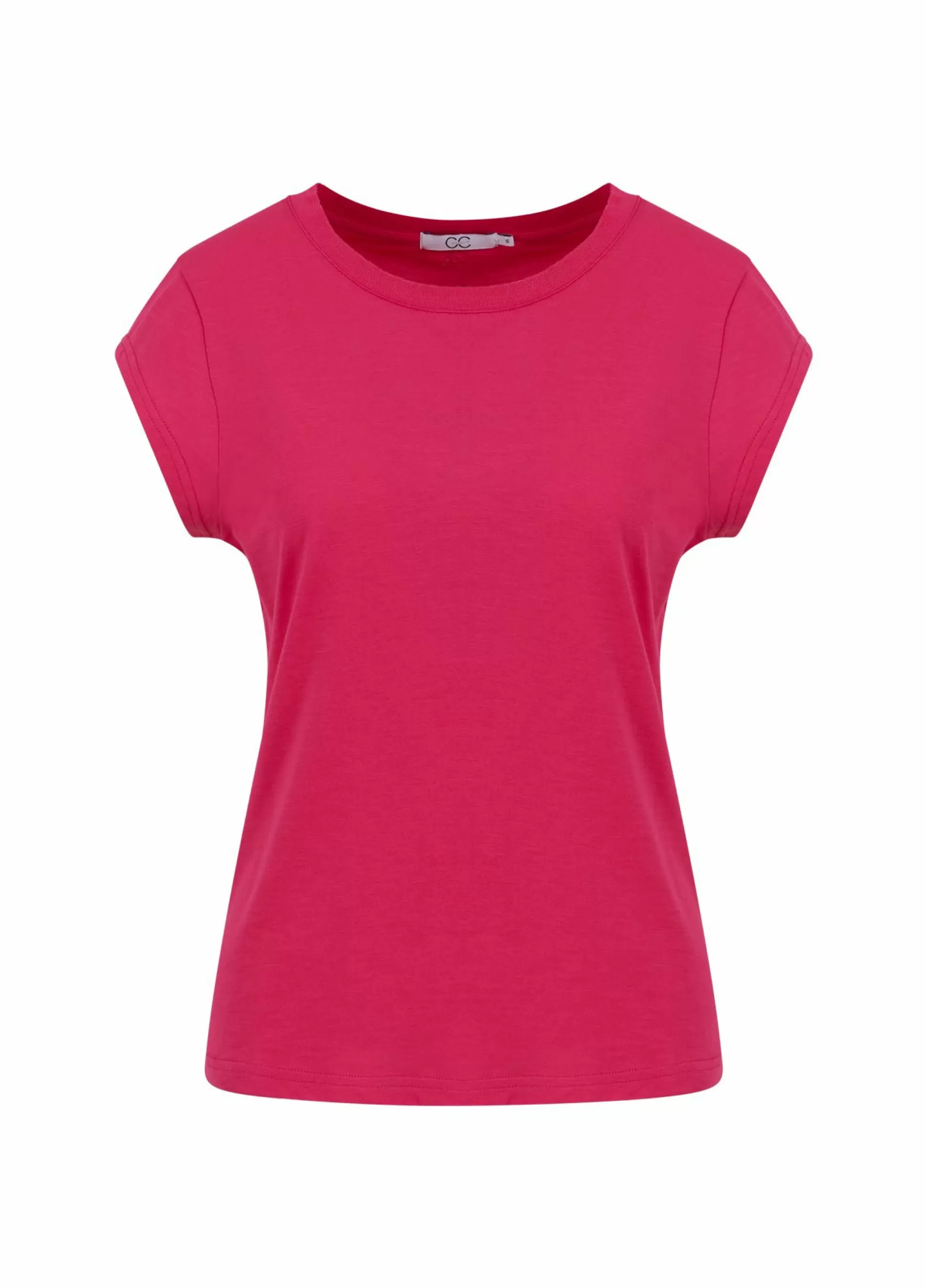 Coster Copenhagen Cc Heart T-Shirt Bright Sunrise Flash Sale