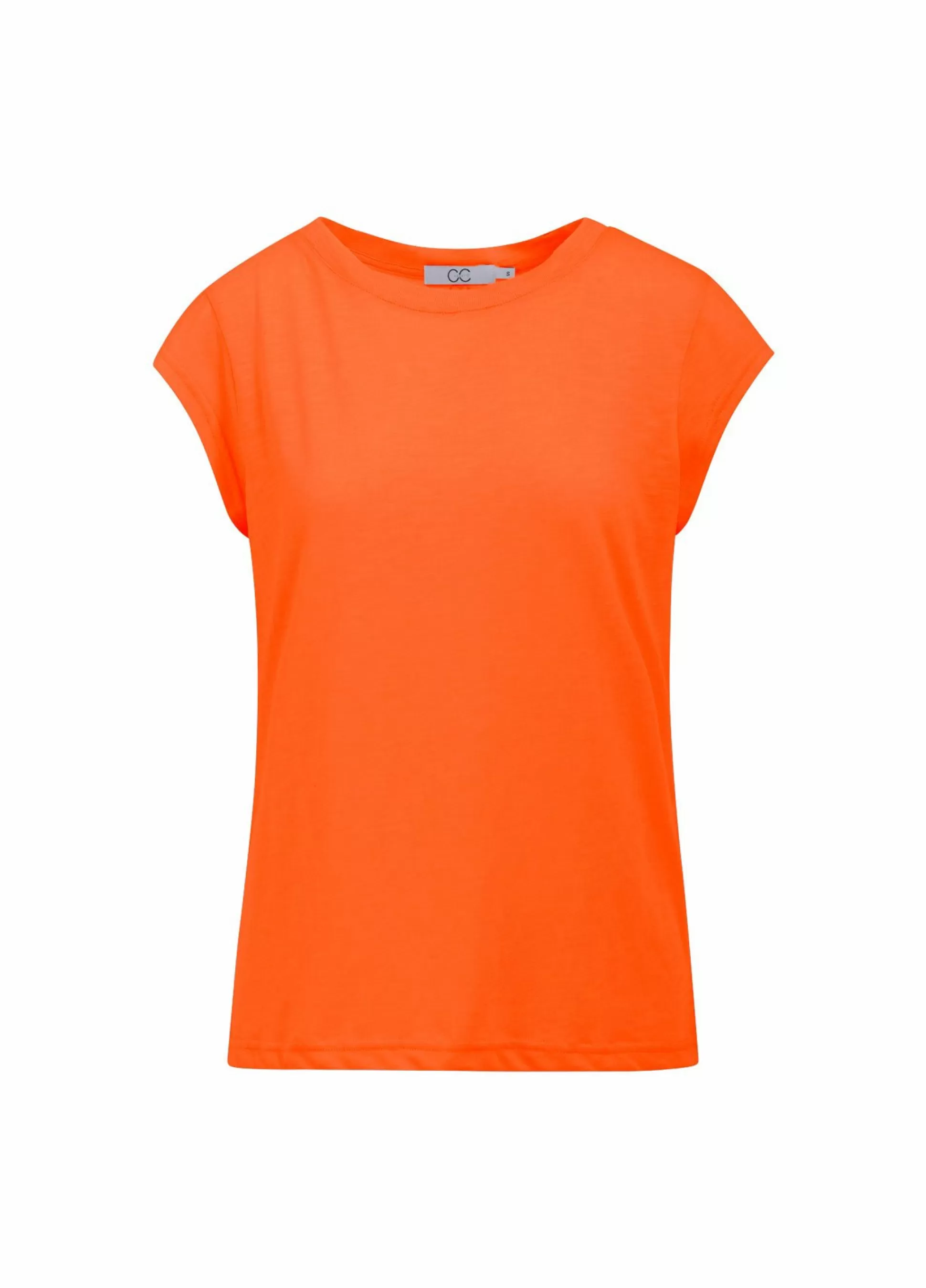 Coster Copenhagen Cc Heart T-Shirt Orange -701 Best