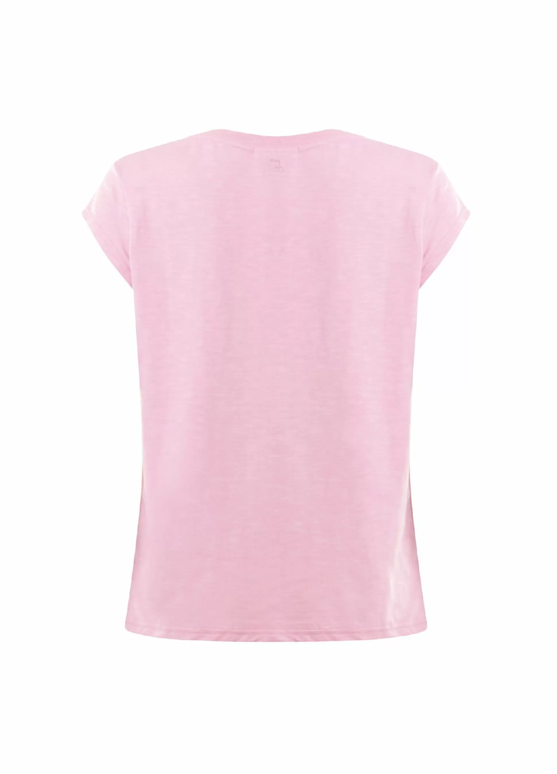 Coster Copenhagen Cc Heart T-Shirt Orchid Pink New