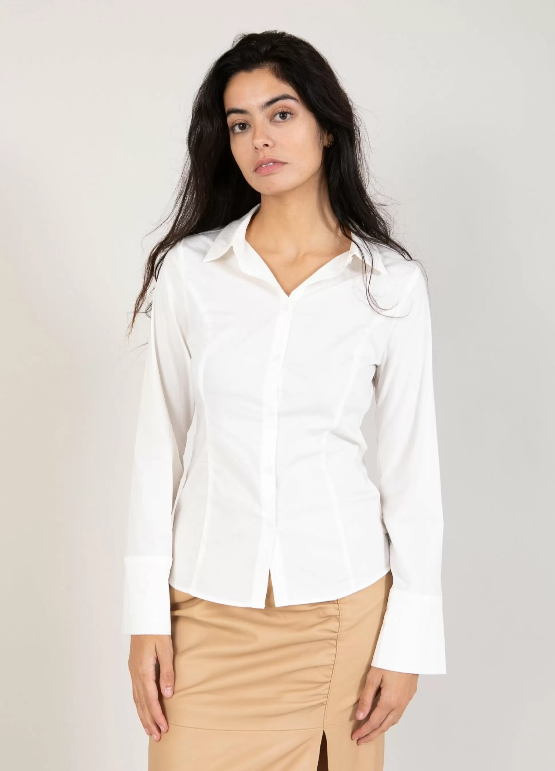Coster Copenhagen Fitted Shirt With Cuff Details Best Sale