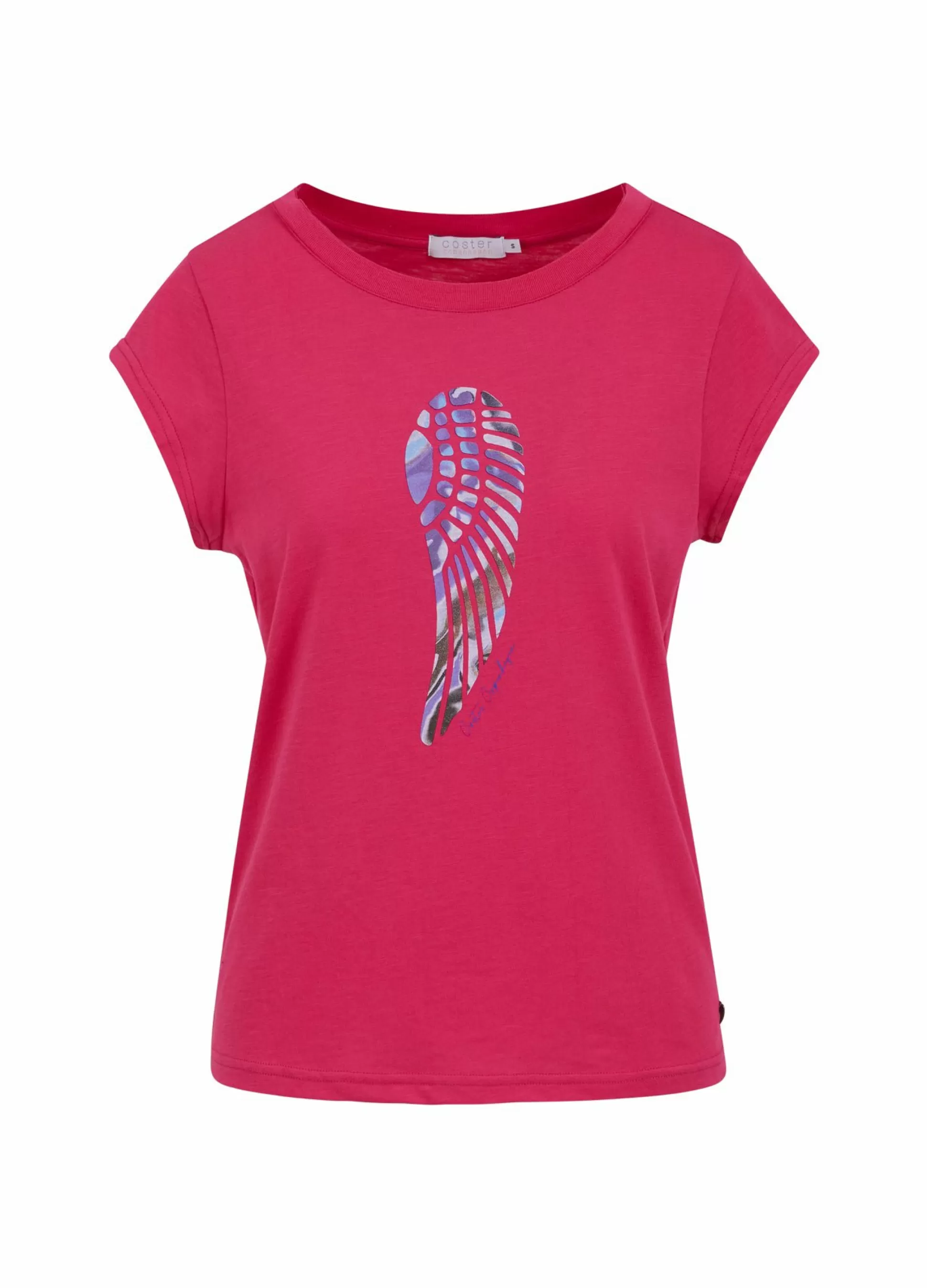 Coster Copenhagen Flow Wing Tee Bright Sunrise Sale