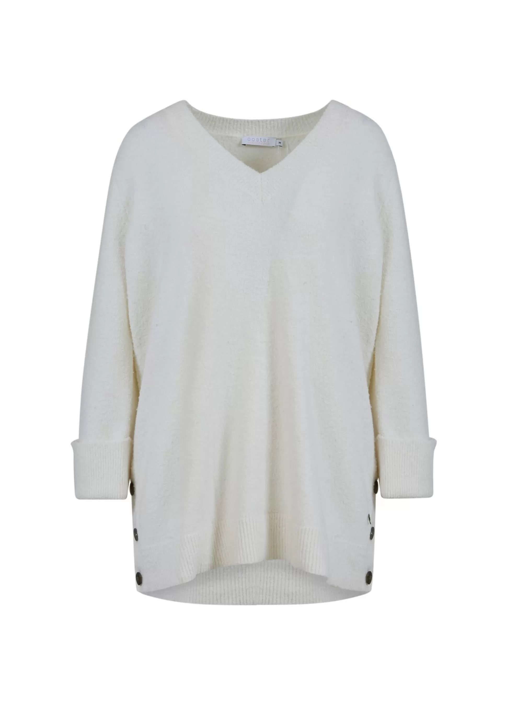 Coster Copenhagen Knit With V-Neck In Seawool Boucle Best Sale