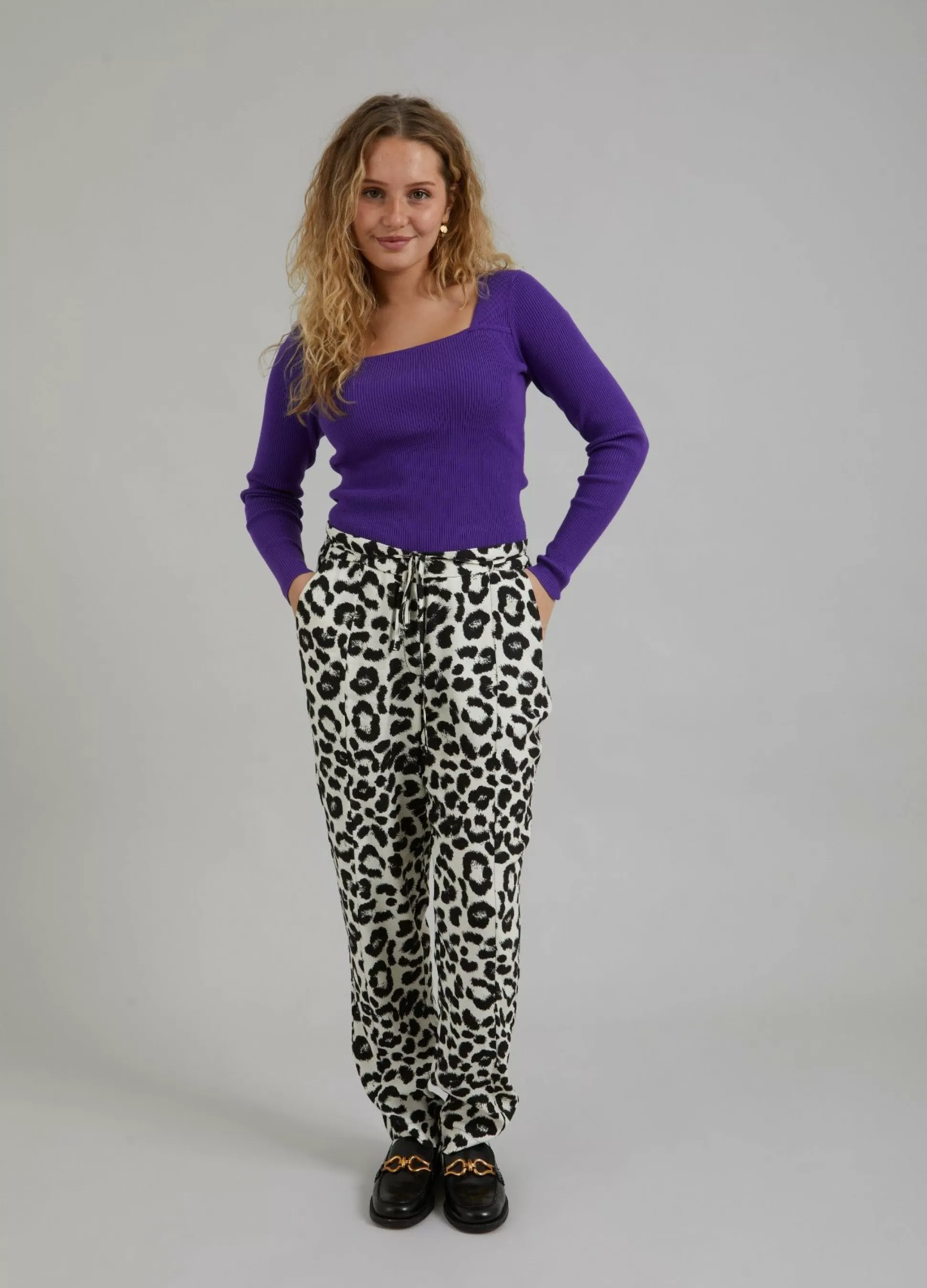 Coster Copenhagen Leo Print Trousers Discount