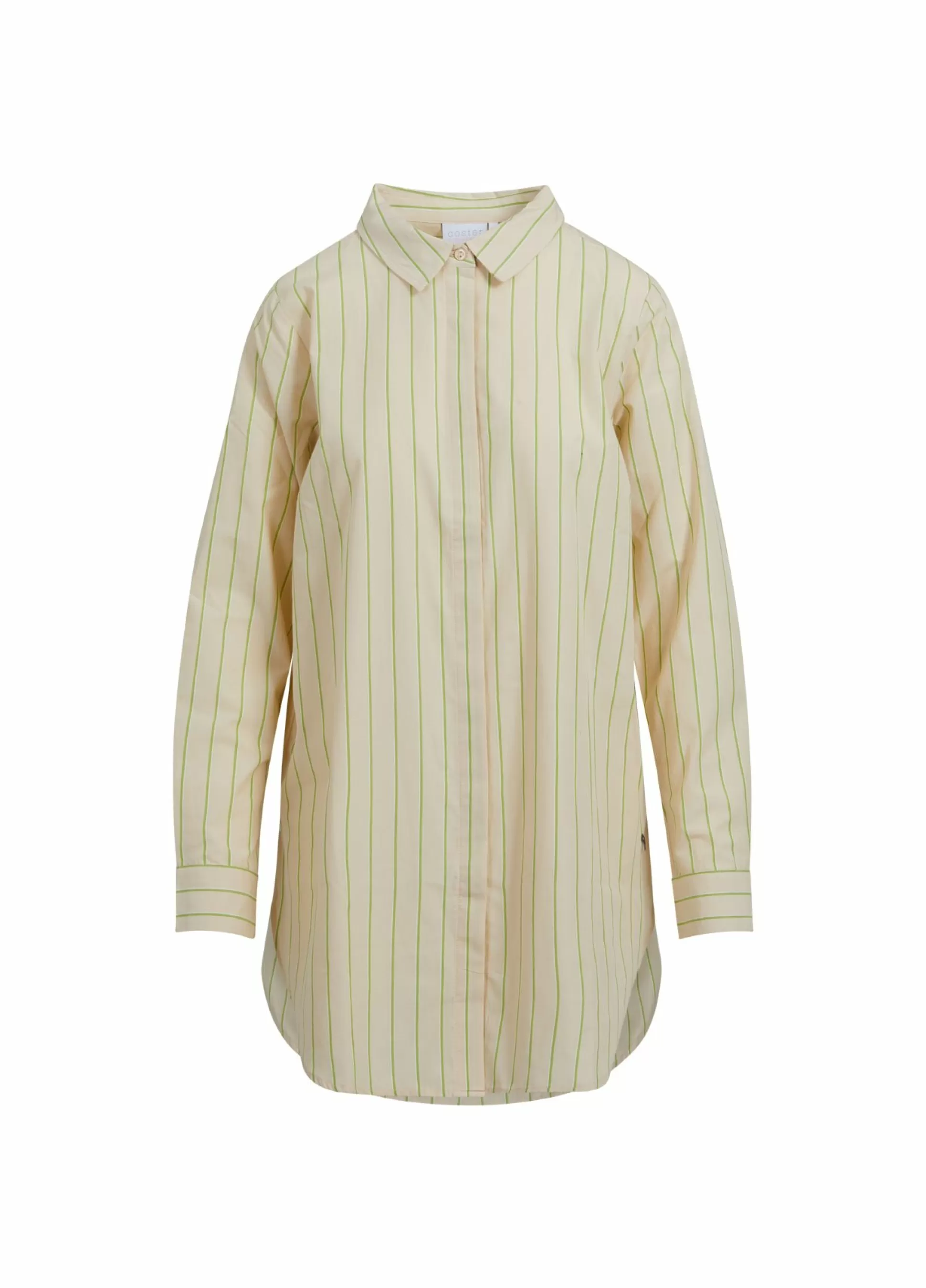 Coster Copenhagen Long Shirt W. Thin Stripes Best