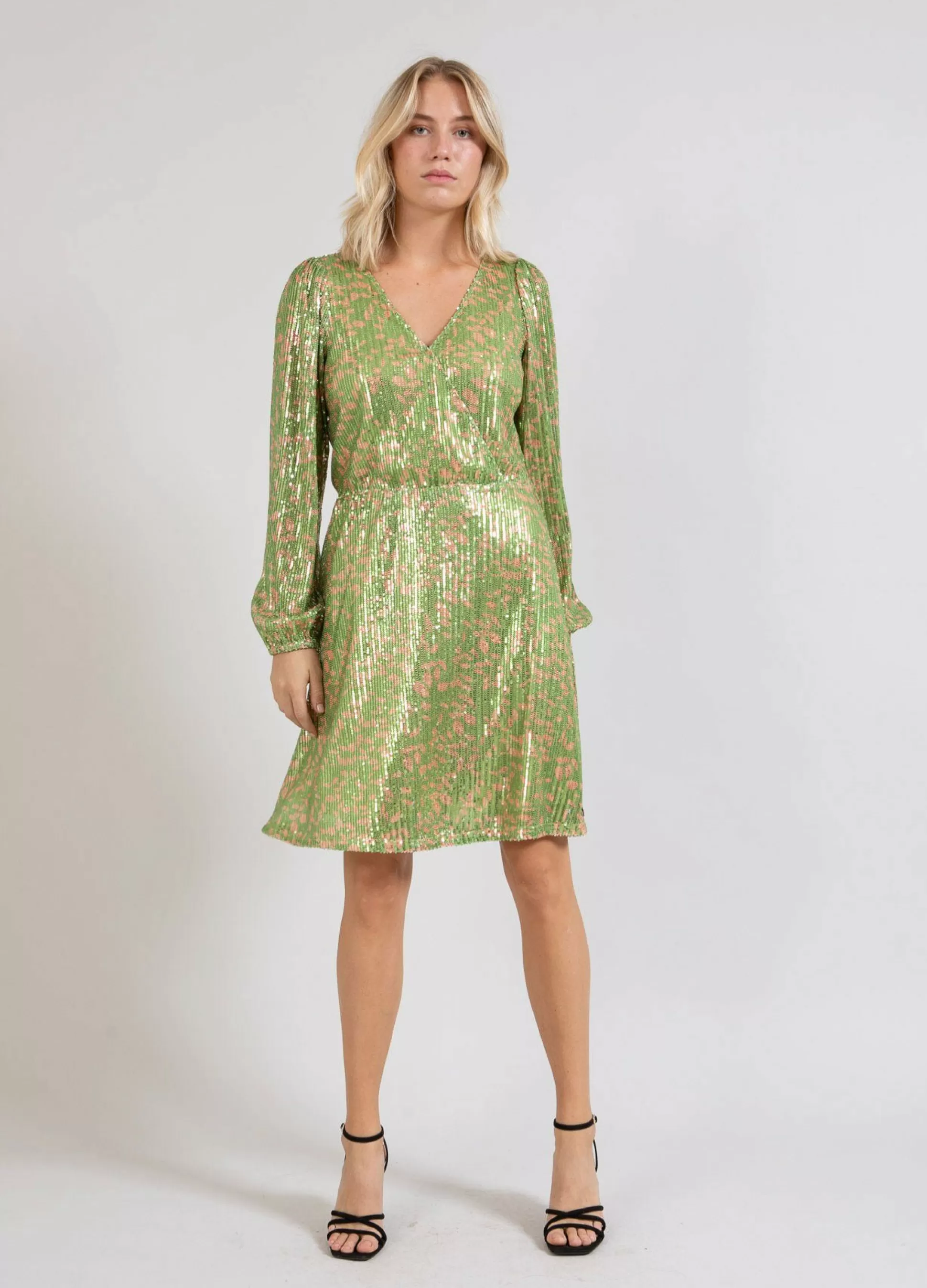 Coster Copenhagen Sequin Dress W. Print Best Sale