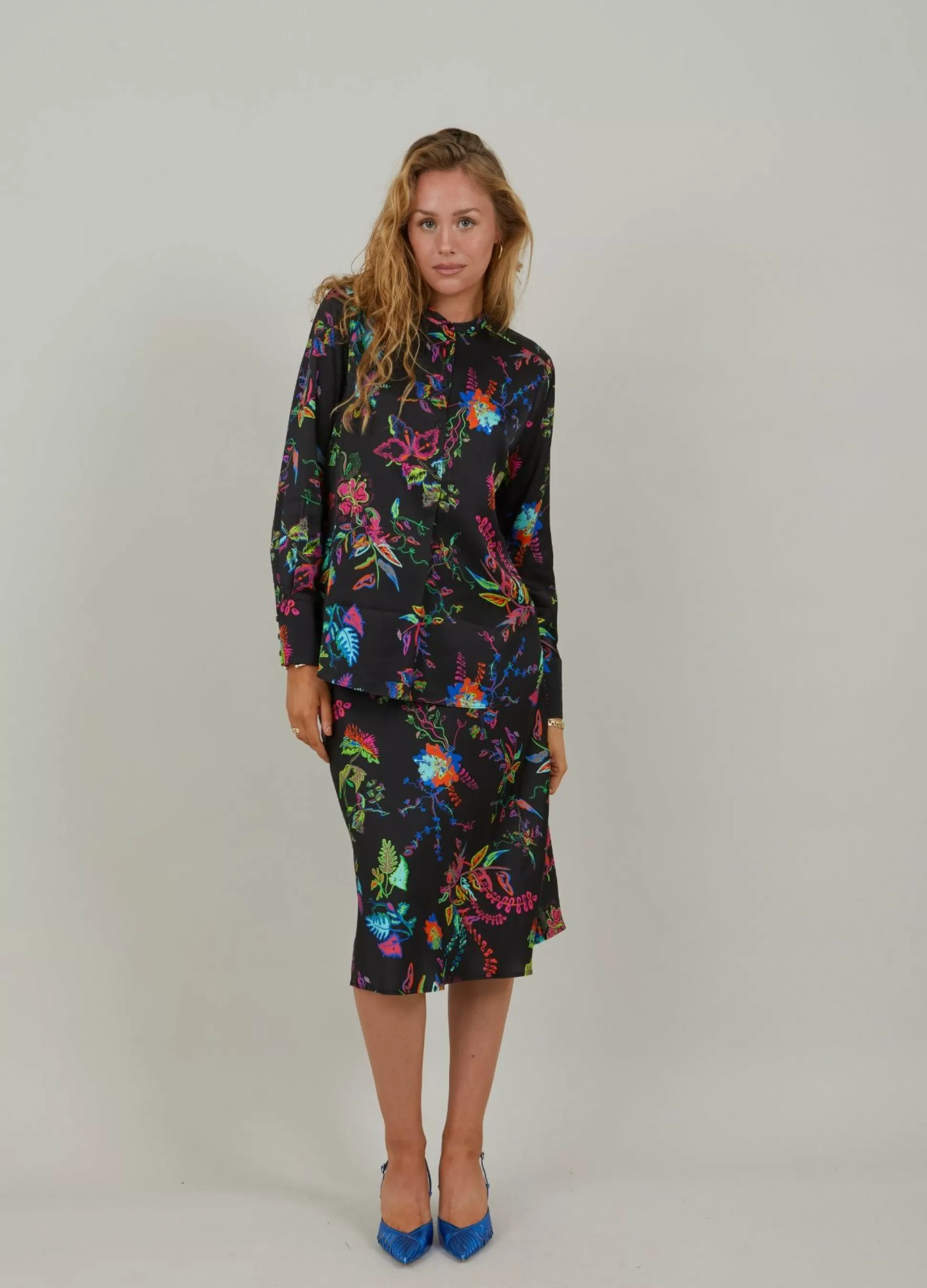 Coster Copenhagen Shirt In Glow Print Best Sale