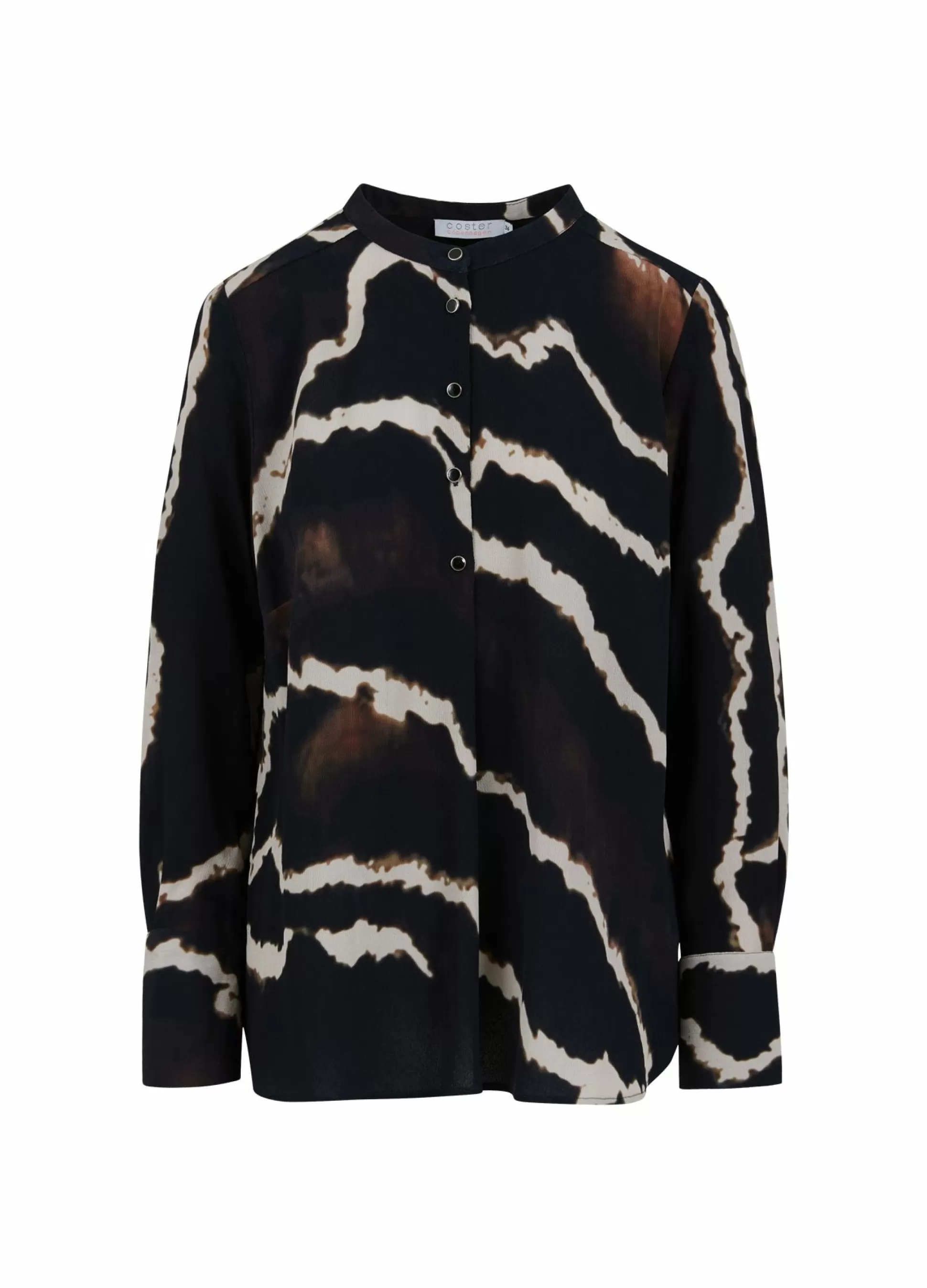 Coster Copenhagen Shirt In Night Clouds Print Shop