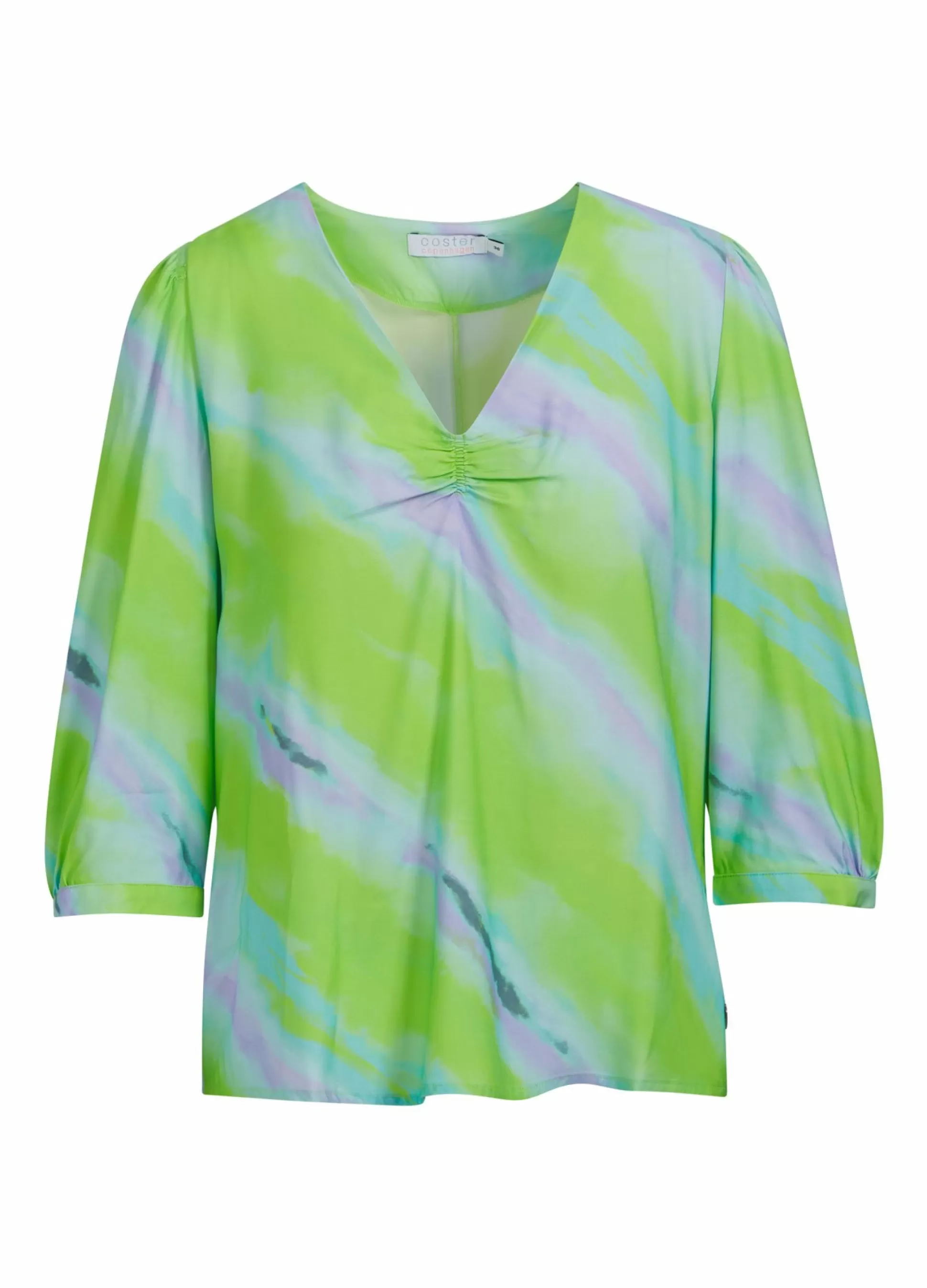 Coster Copenhagen Shirt W. Faded Stripe Print Store