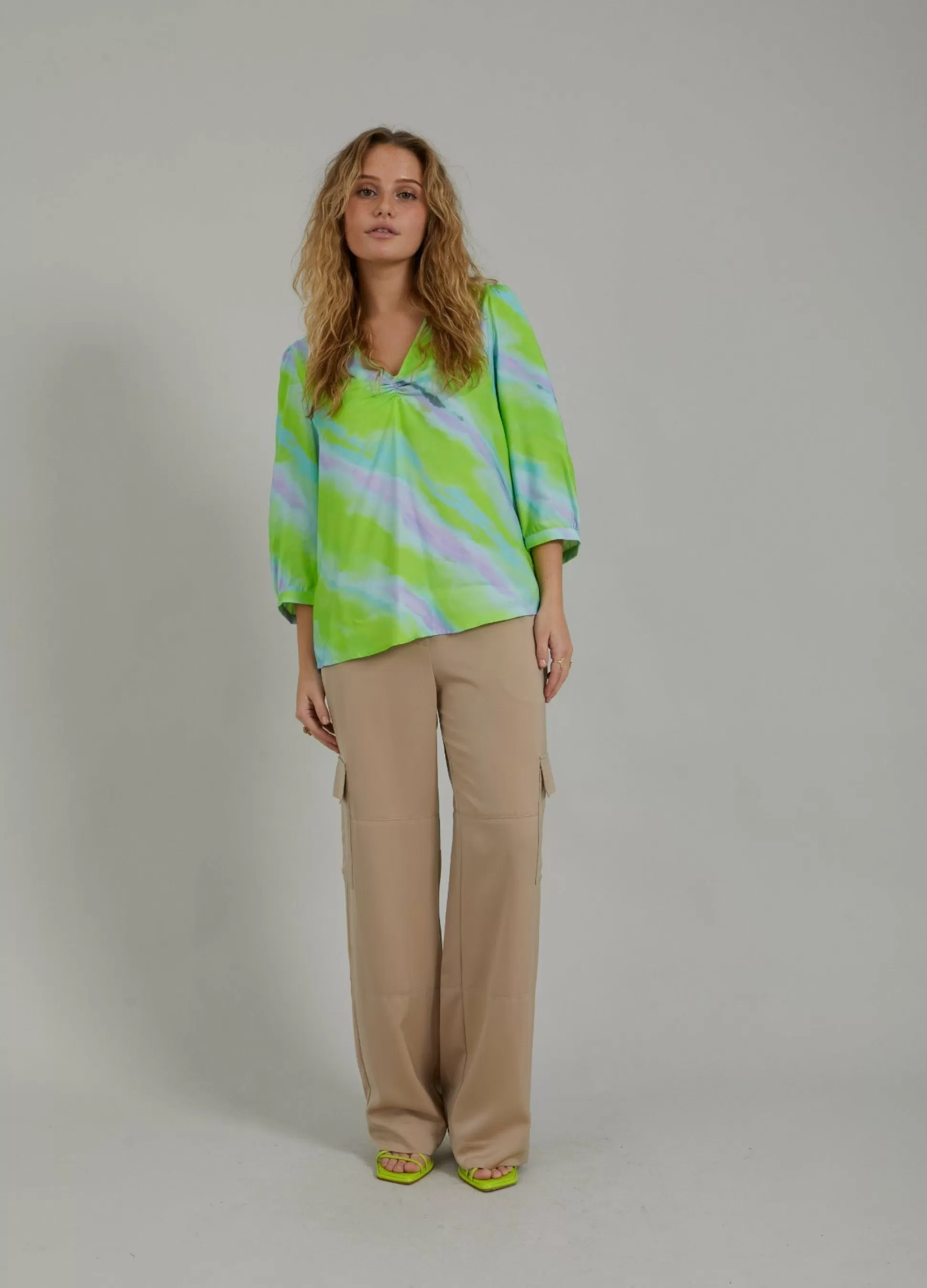 Coster Copenhagen Shirt W. Faded Stripe Print Store