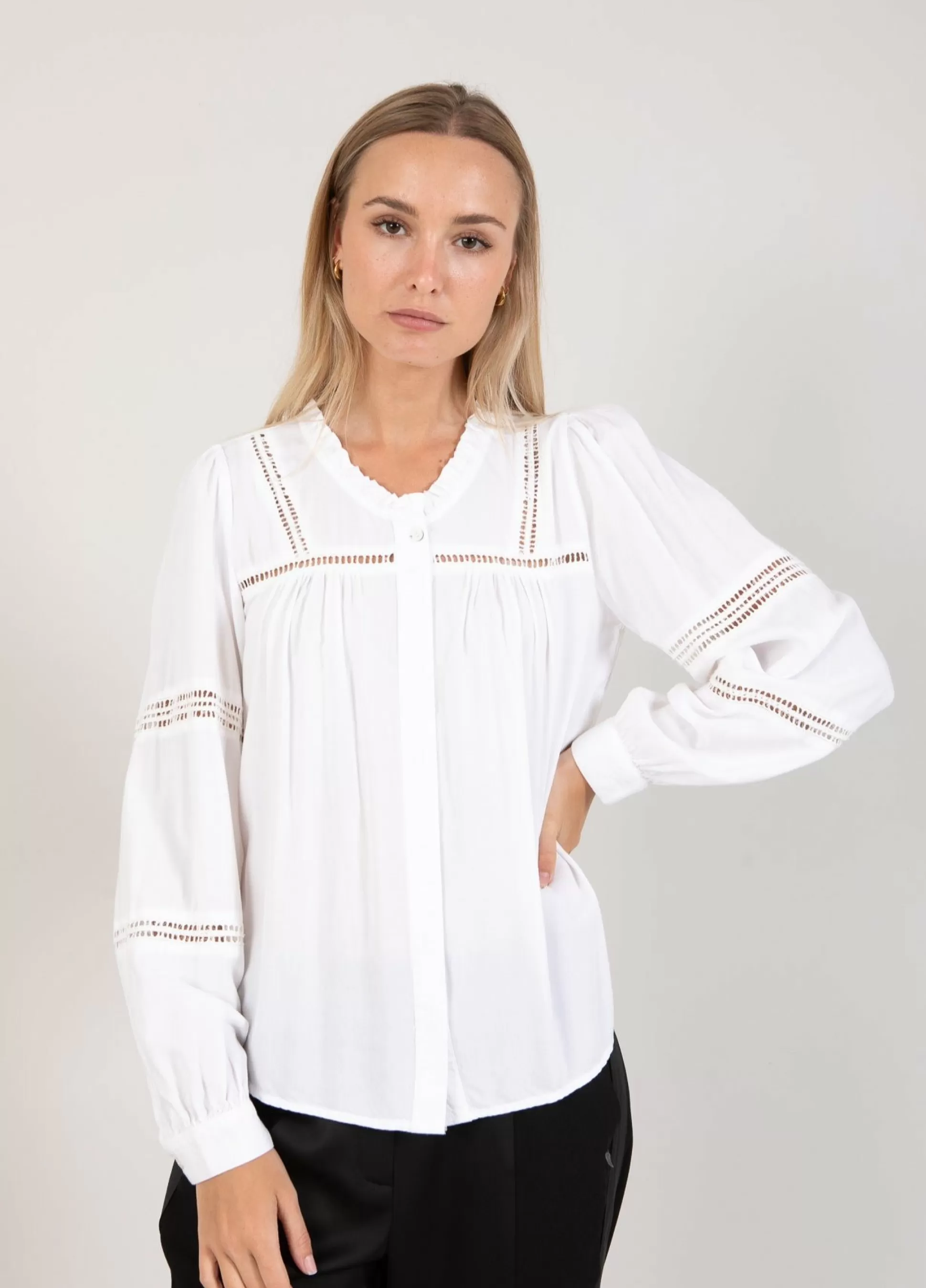 Coster Copenhagen Shirt With Lace Inserts Sale