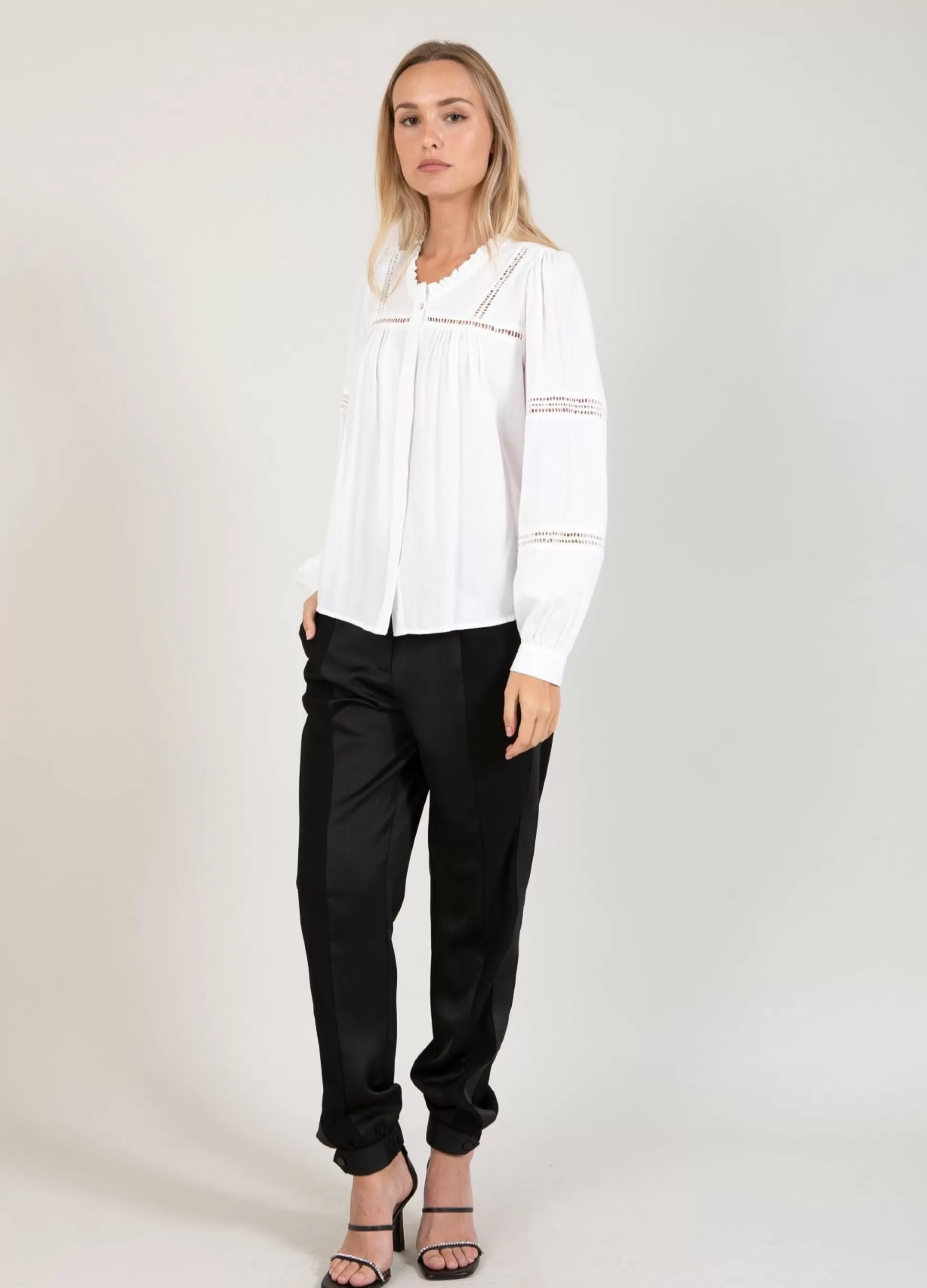 Coster Copenhagen Shirt With Lace Inserts Sale