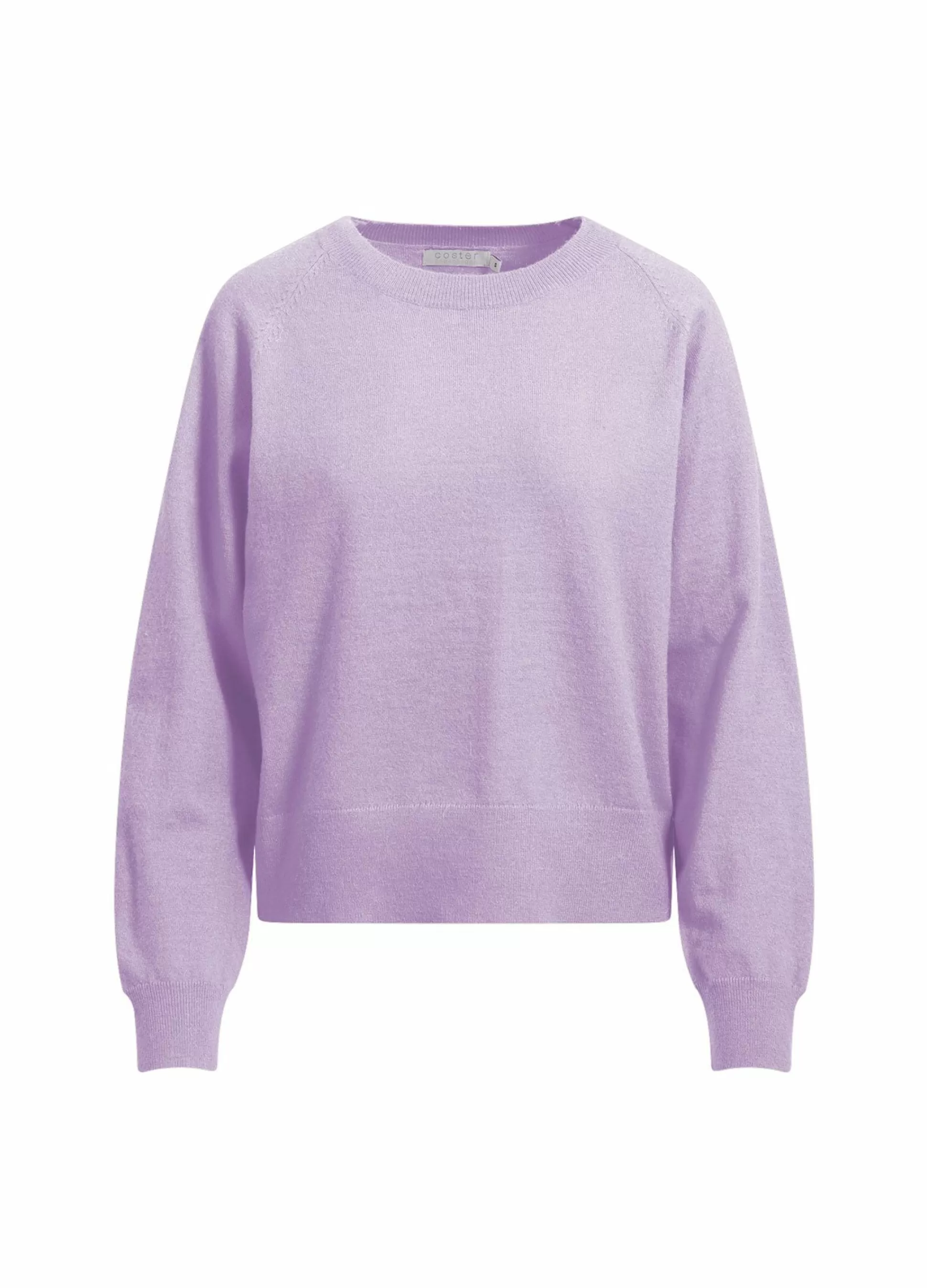 Coster Copenhagen Short O Neck Knit Lavender Store