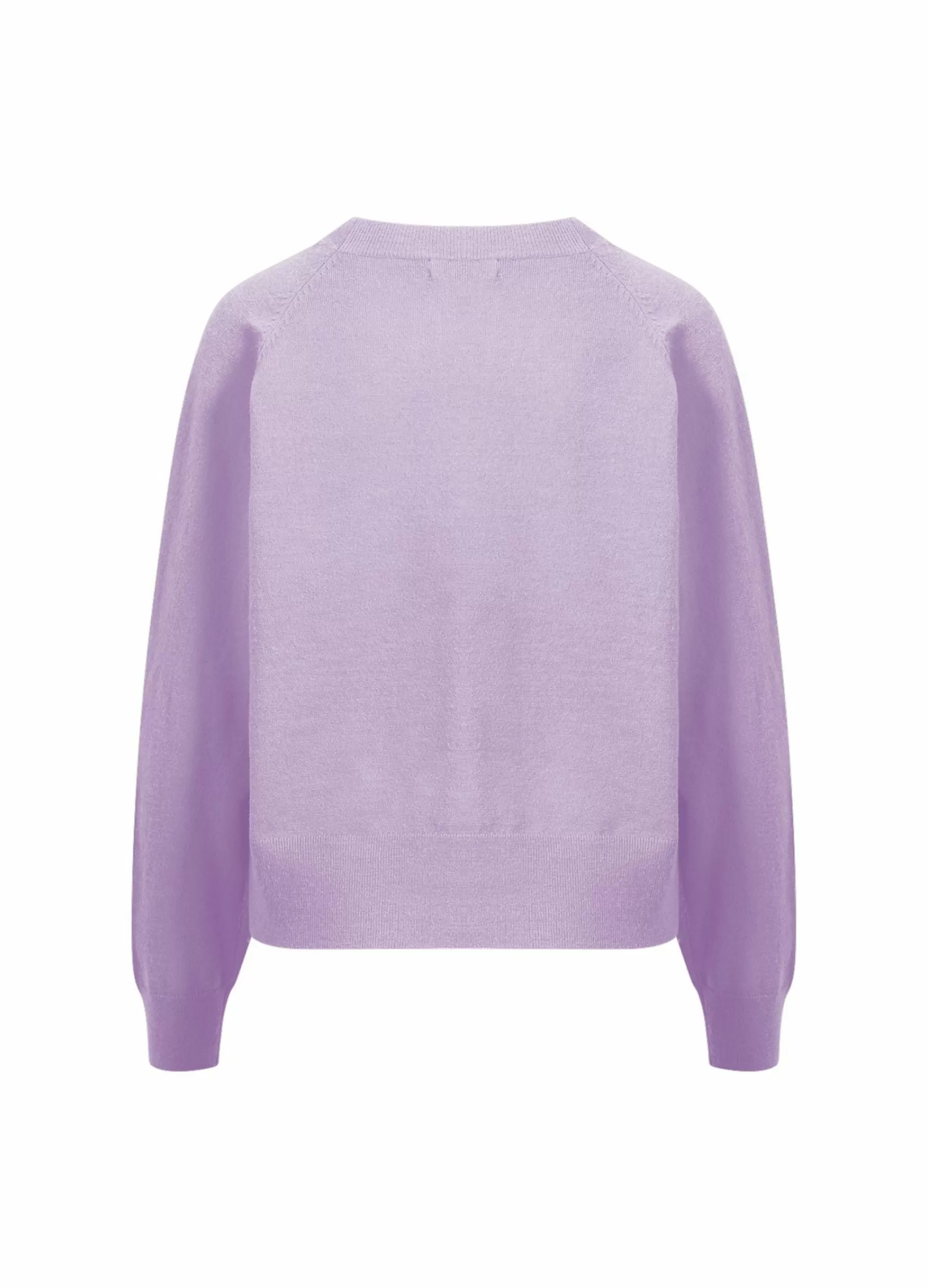 Coster Copenhagen Short O Neck Knit Lavender Store