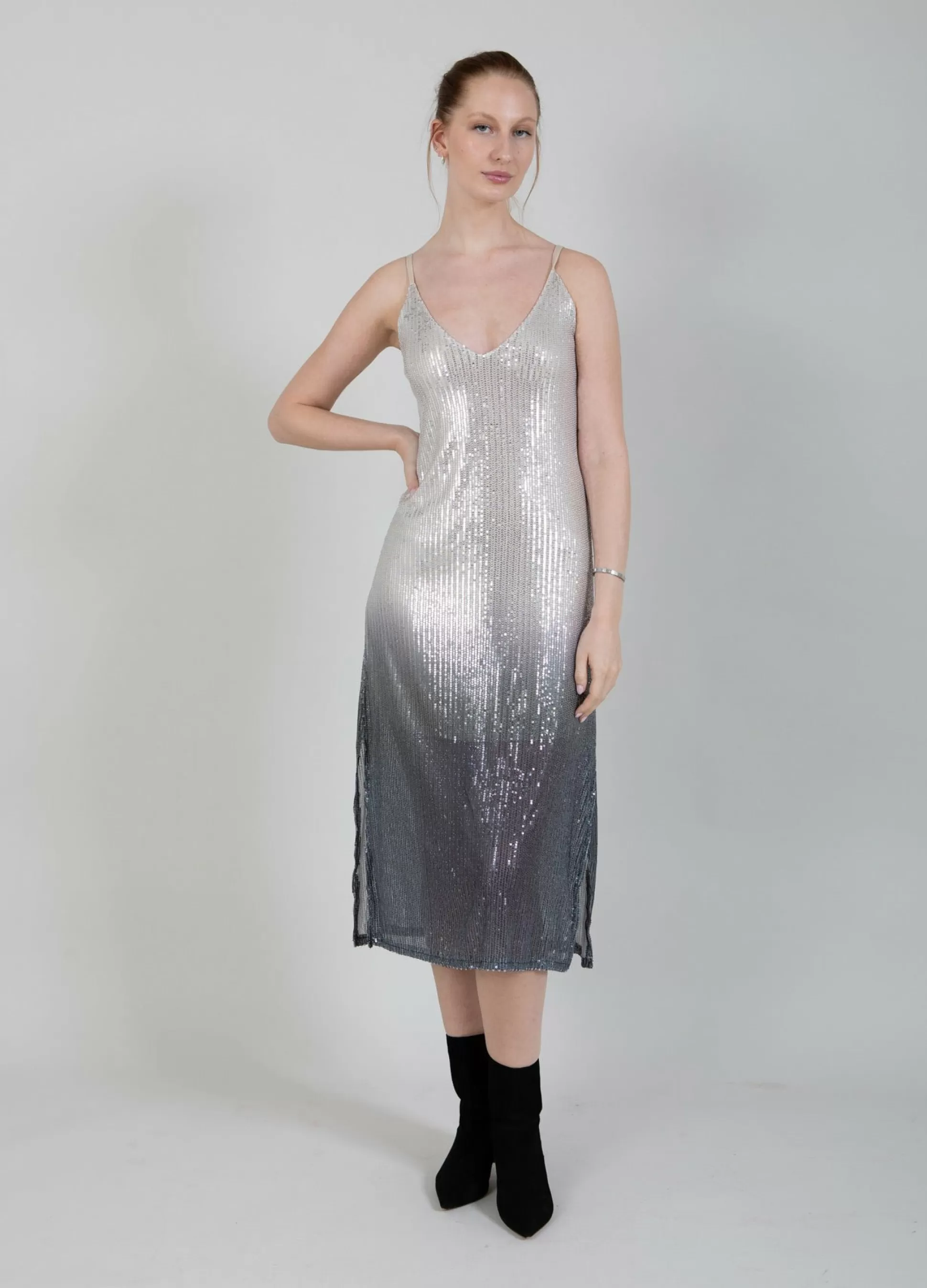 Coster Copenhagen Strap Dress With Sequins Shop