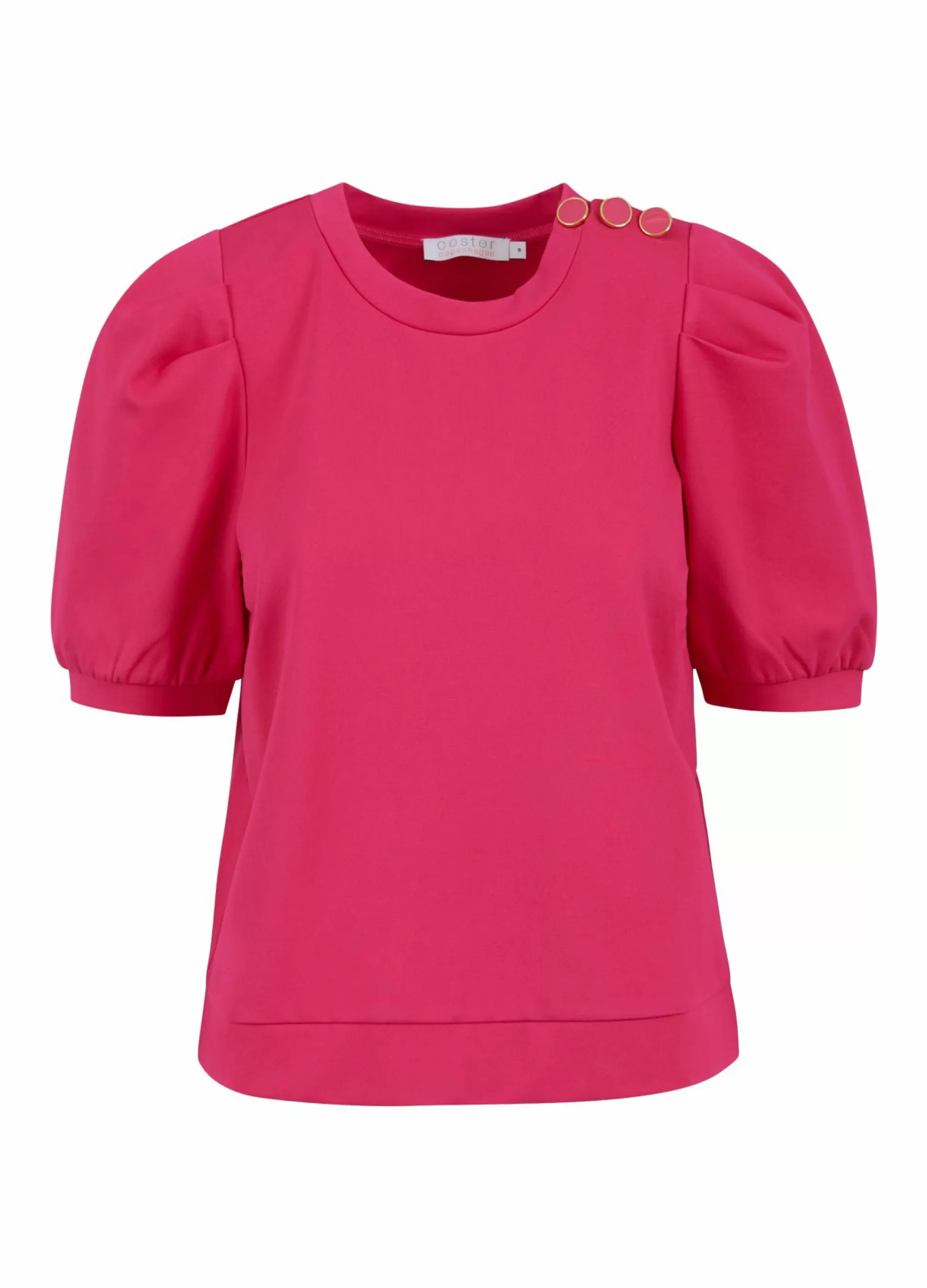 Coster Copenhagen Sweat Shirt With Pleats Bright Sunrise Flash Sale