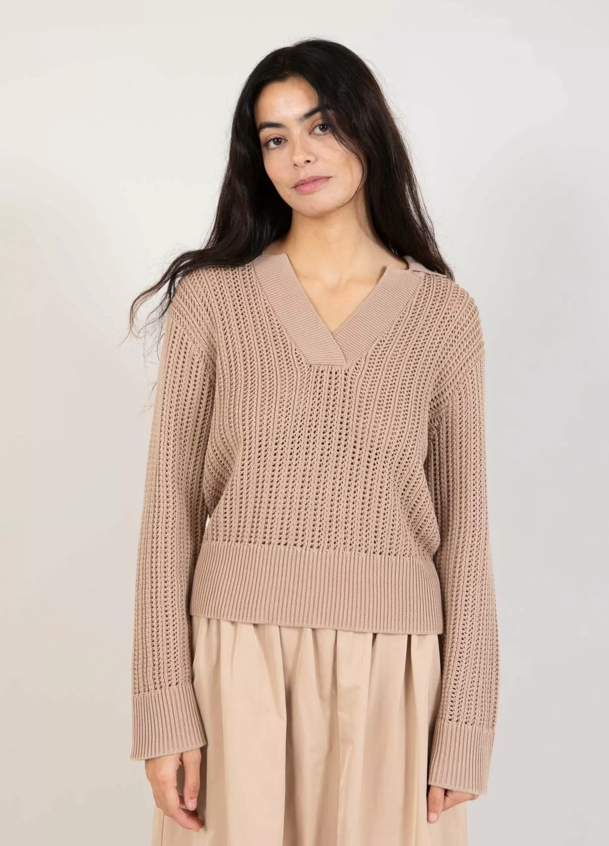 Coster Copenhagen Sweater In Open Knit Flash Sale