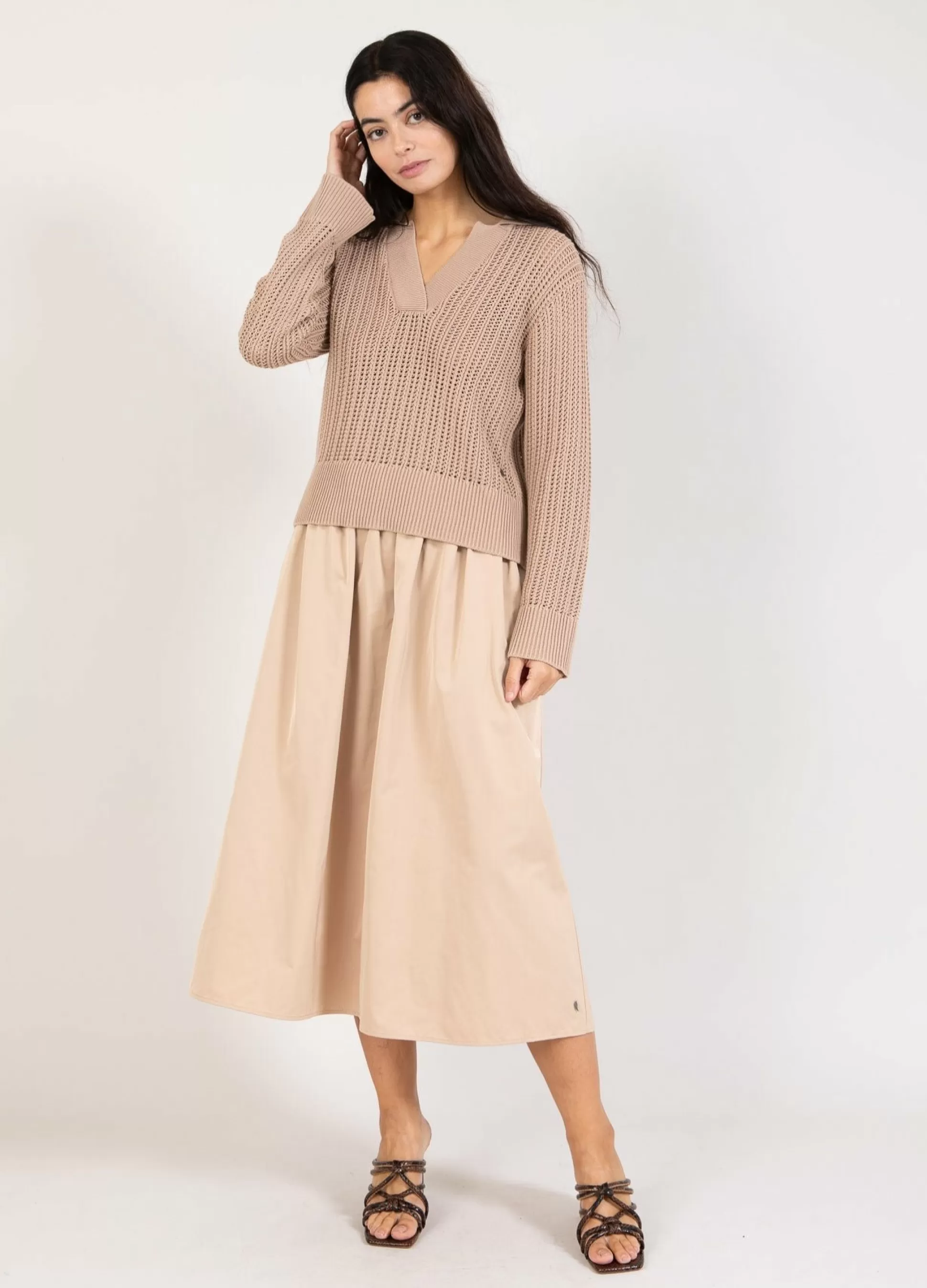 Coster Copenhagen Sweater In Open Knit Flash Sale