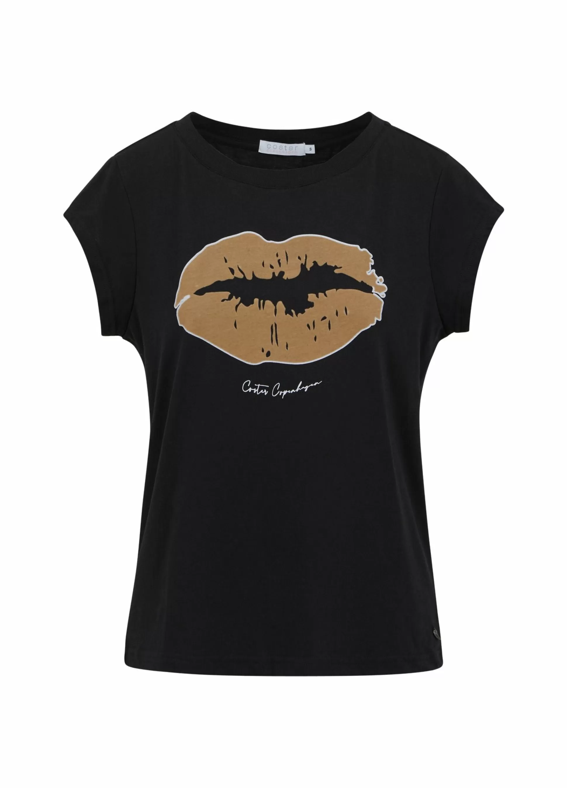 Coster Copenhagen Tee W. Velvet Kiss Print Discount