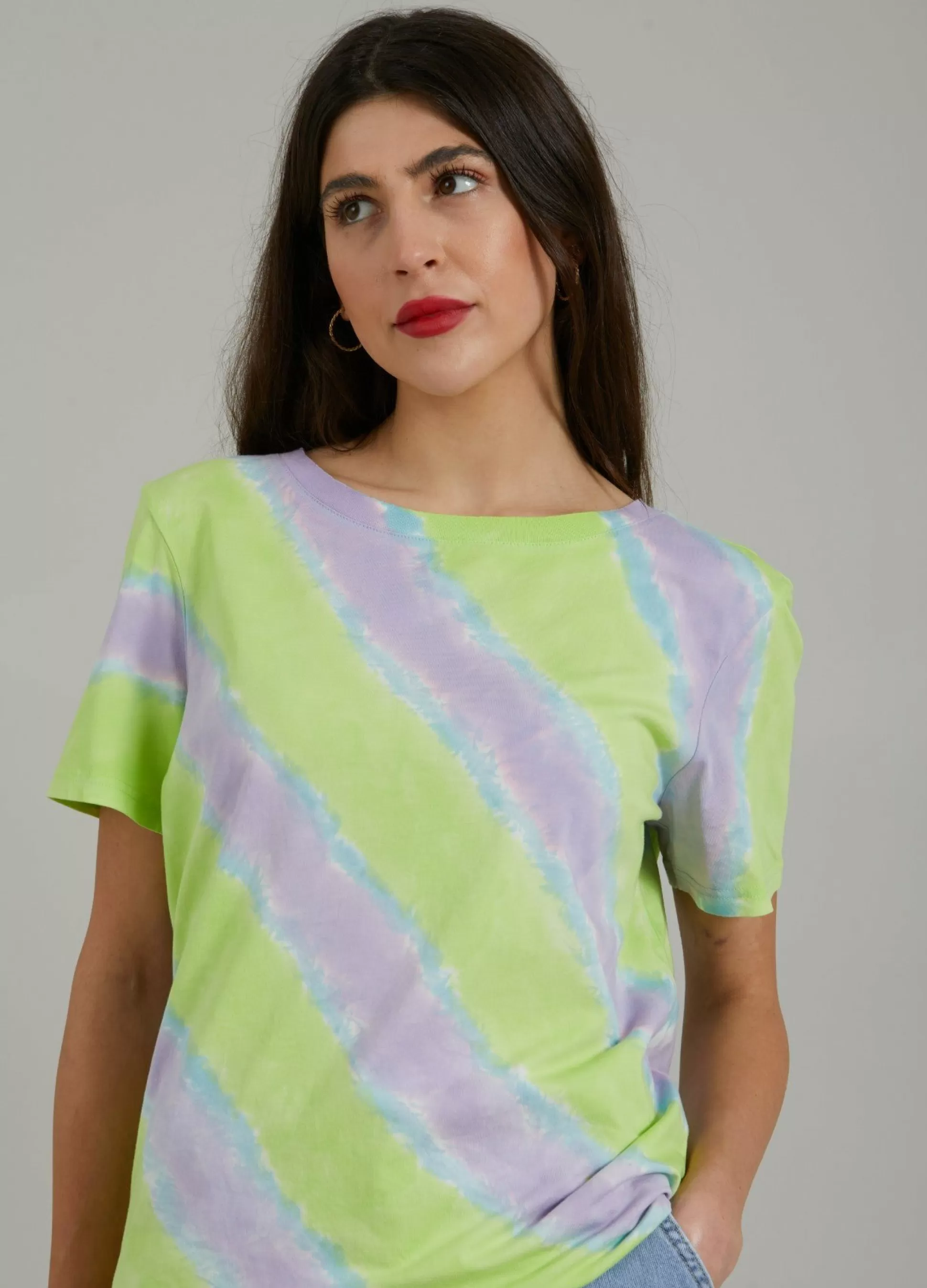 Coster Copenhagen T-Shirt W. Dip Dye Print Online