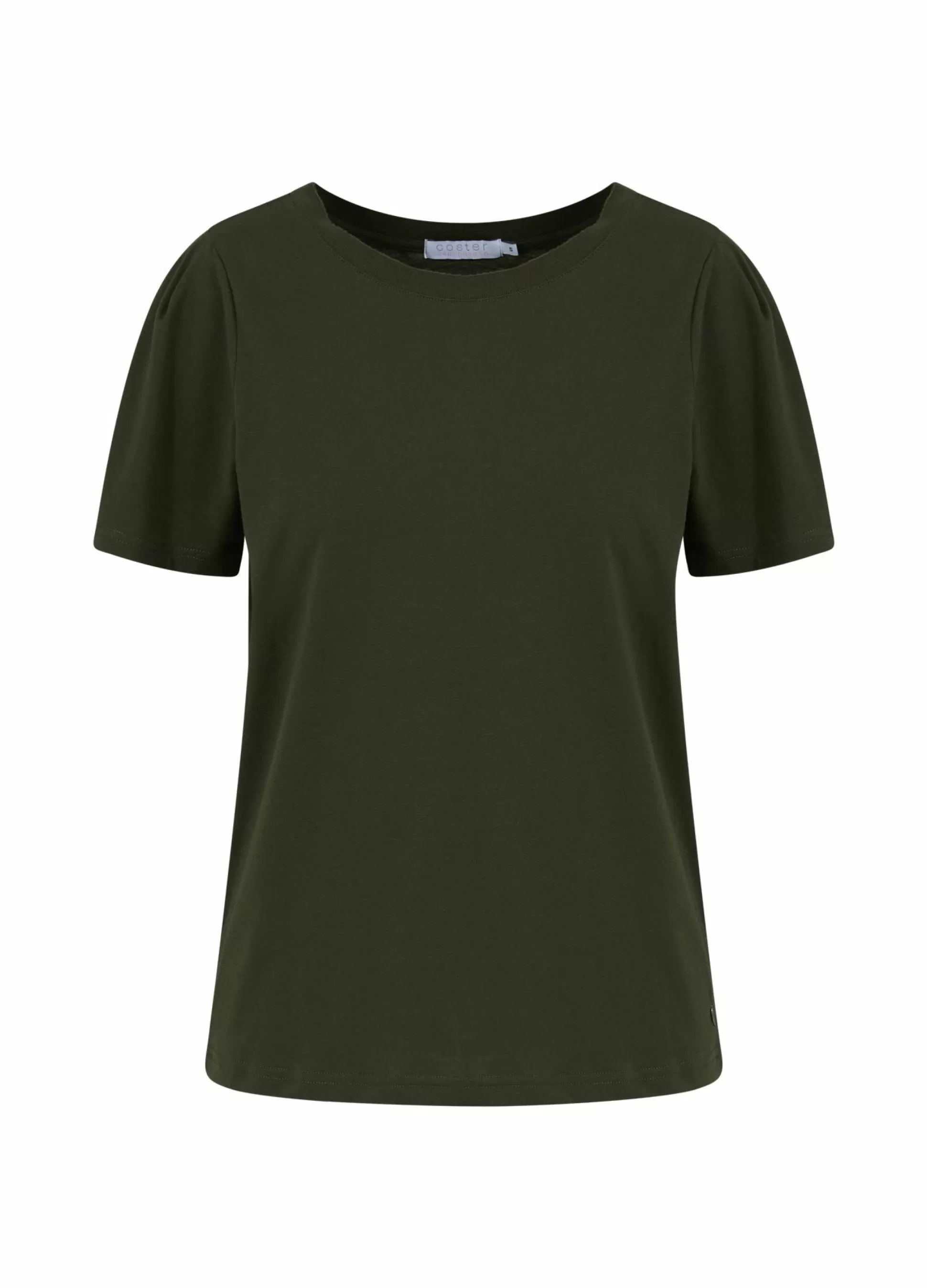 Coster Copenhagen T-Shirt With Pleats Fall Leaves Shop