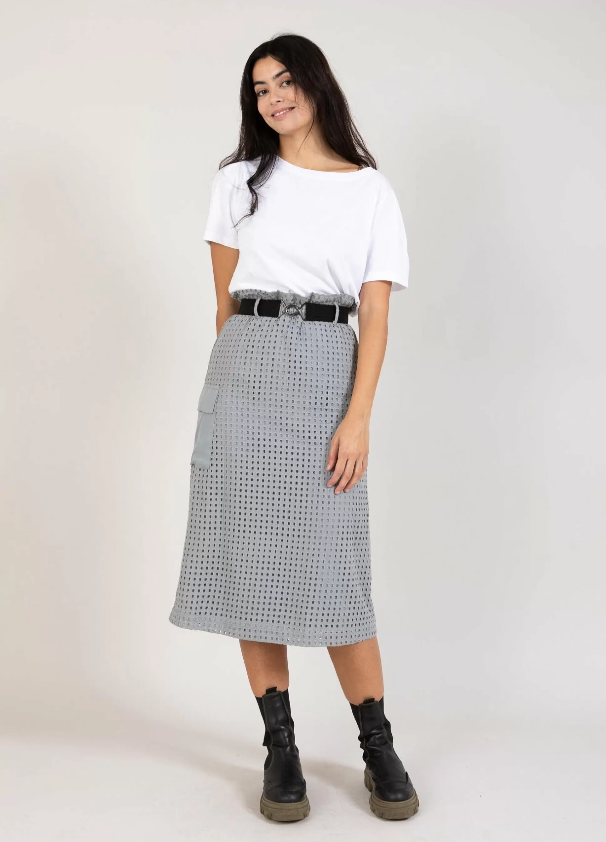 Coster Copenhagen T-Shirt With Pleats White Fashion